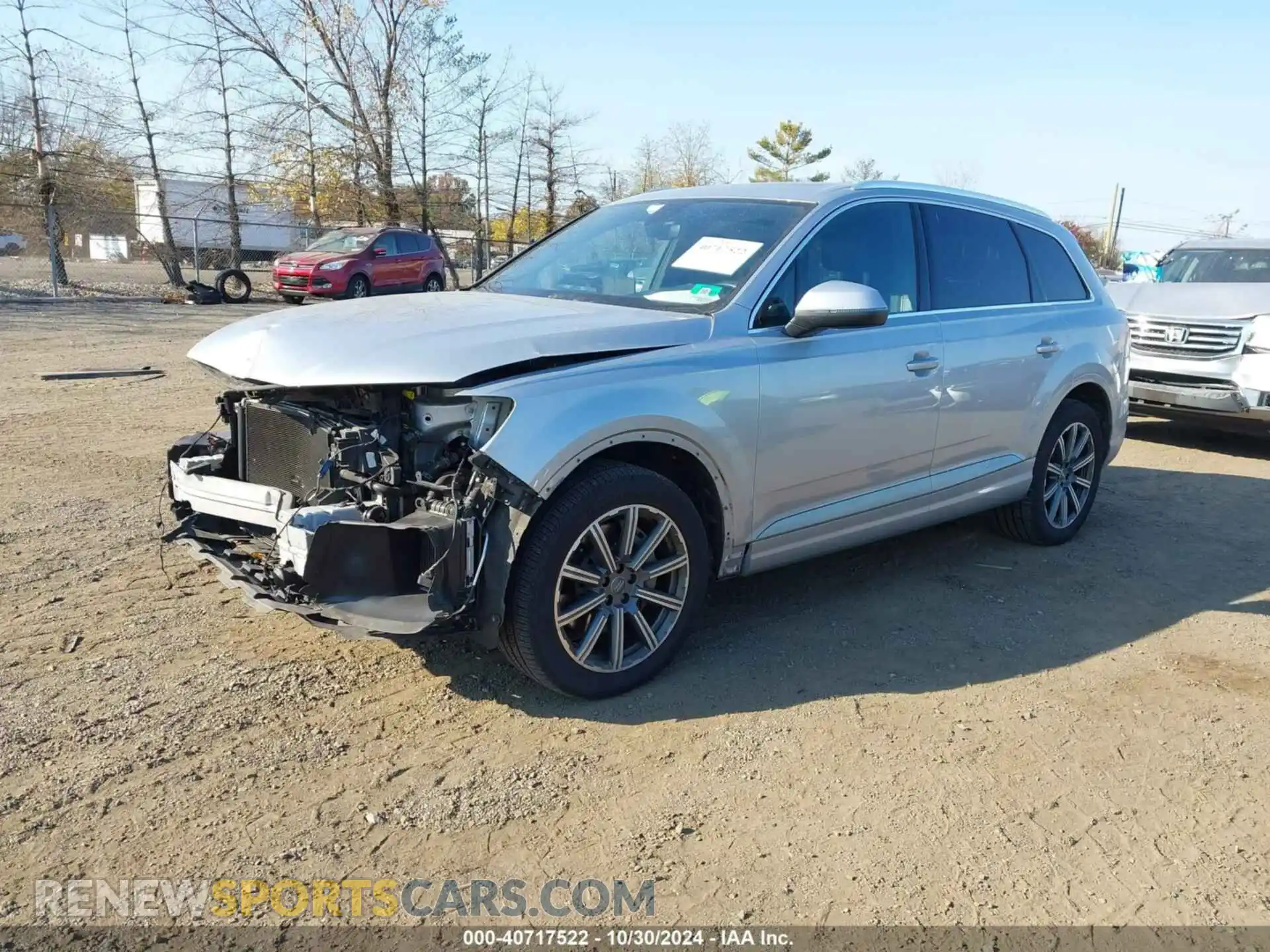 2 Photograph of a damaged car WA1LAAF7XKD020122 AUDI Q7 2019