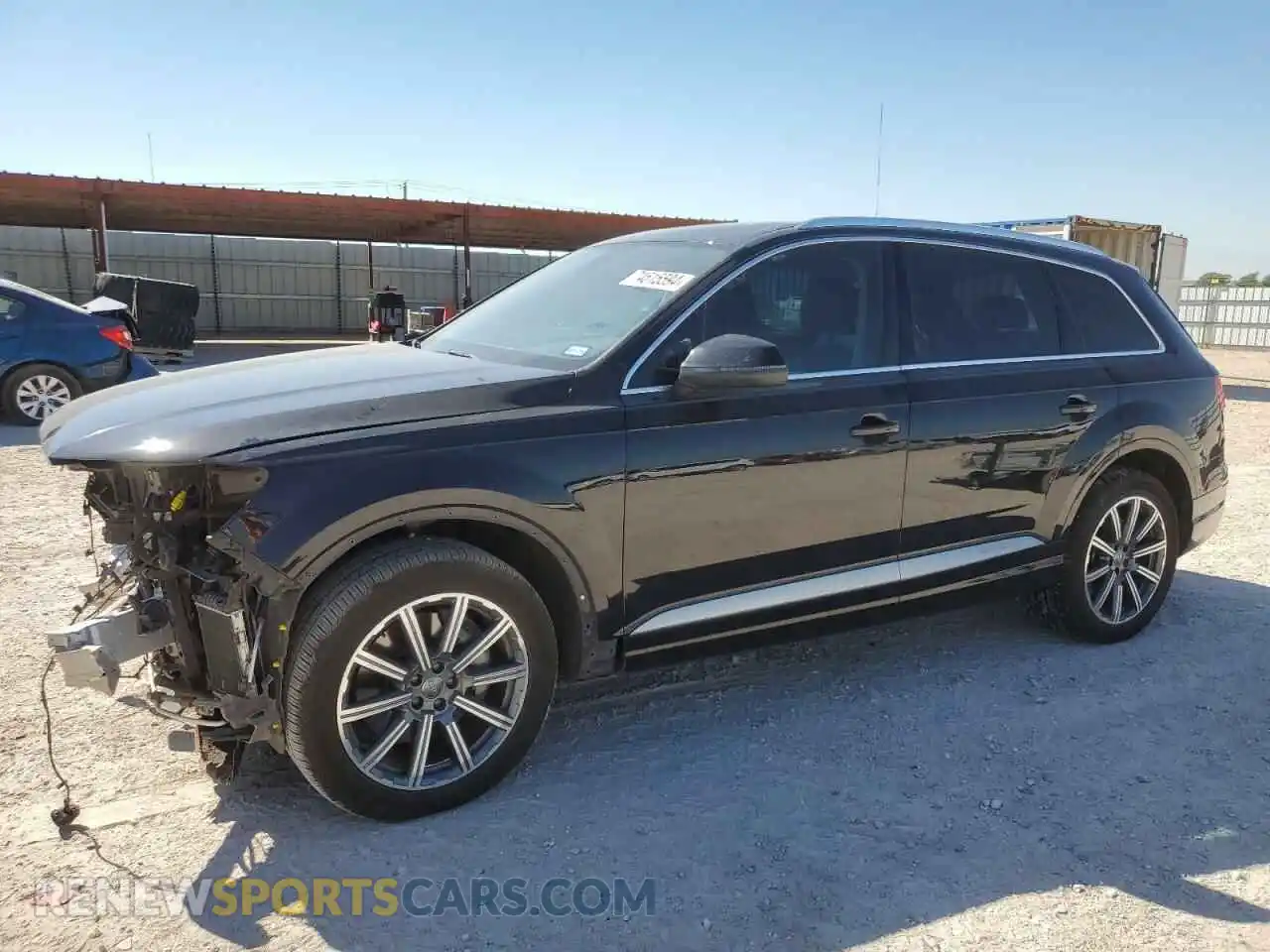 1 Photograph of a damaged car WA1LABF7XKD039307 AUDI Q7 2019