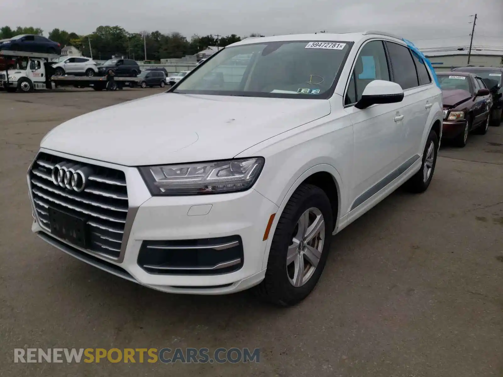 2 Photograph of a damaged car WA1LHAF72KD023771 AUDI Q7 2019