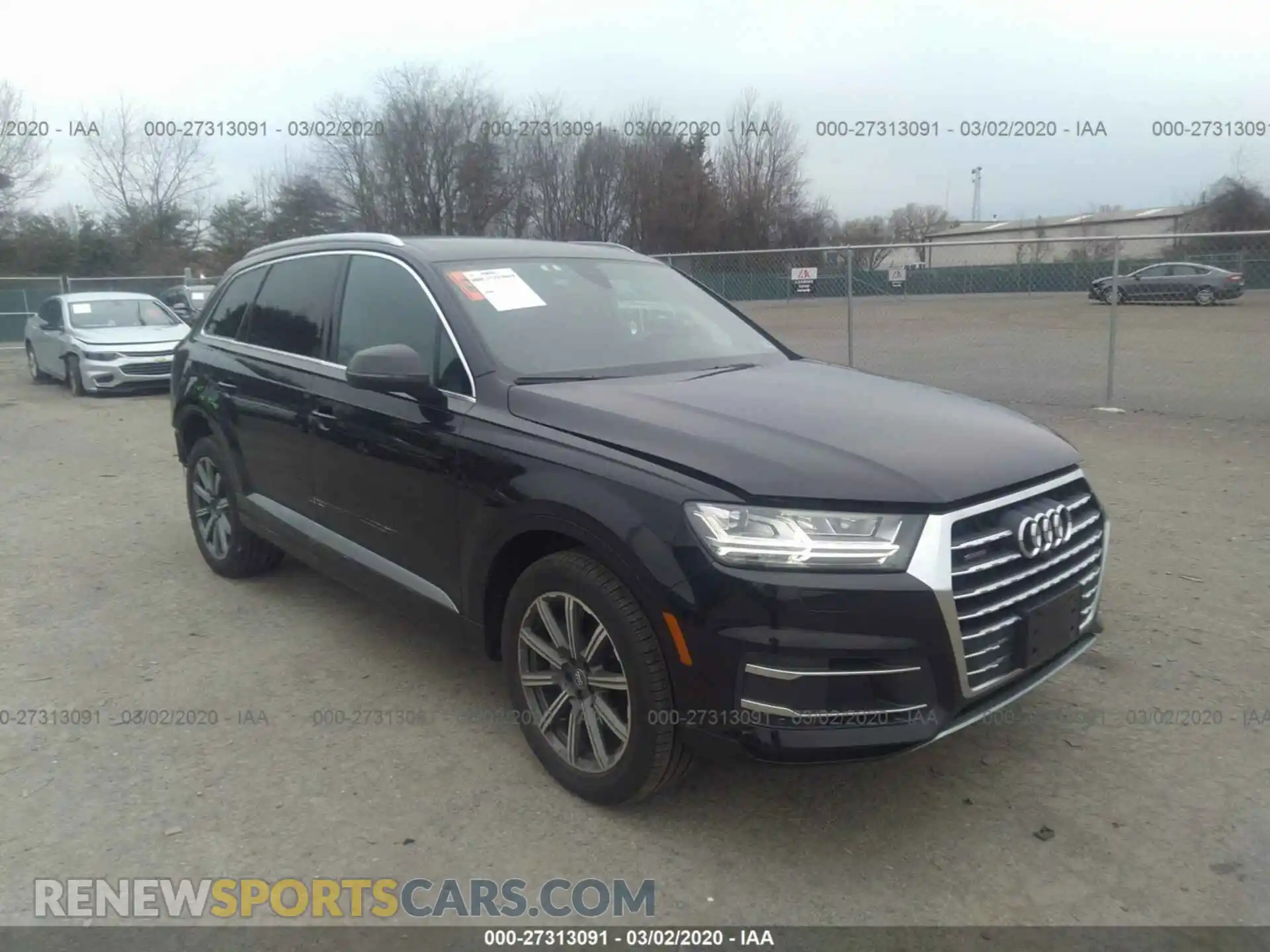 1 Photograph of a damaged car WA1LHAF72KD036410 AUDI Q7 2019