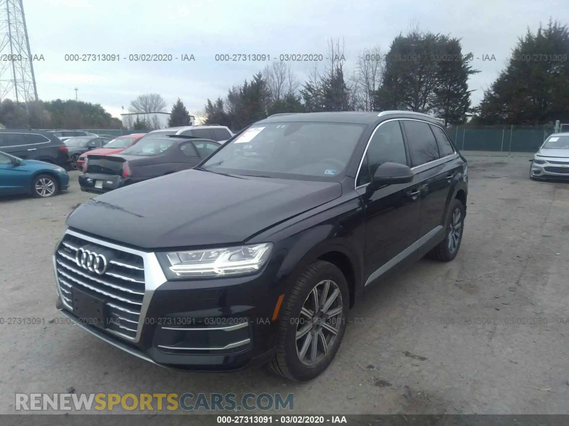 2 Photograph of a damaged car WA1LHAF72KD036410 AUDI Q7 2019