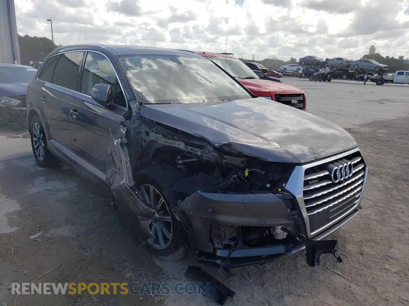 1 Photograph of a damaged car WA1LHAF72KD044832 AUDI Q7 2019