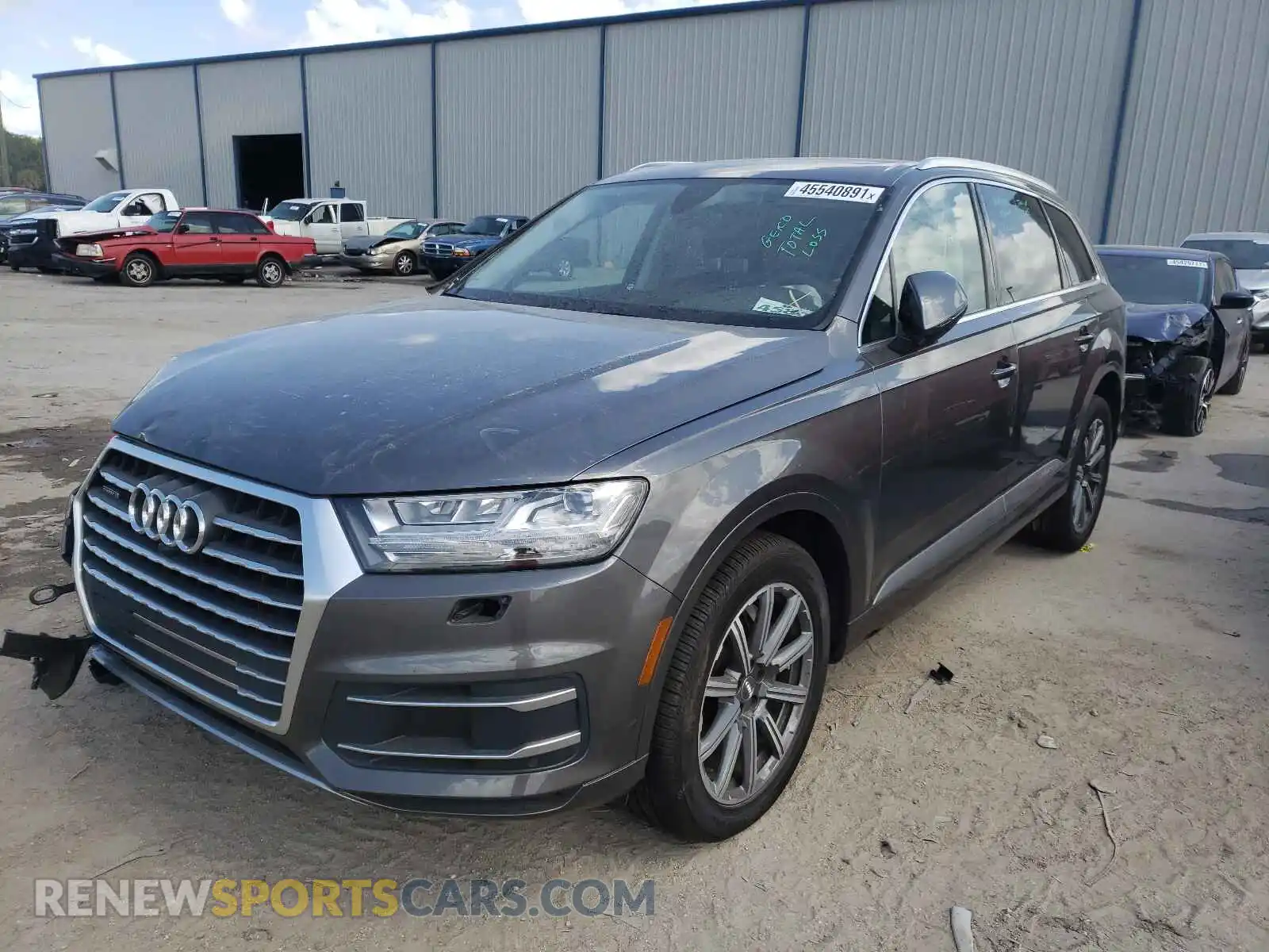 2 Photograph of a damaged car WA1LHAF72KD044832 AUDI Q7 2019