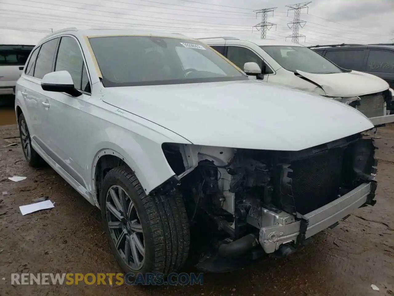 1 Photograph of a damaged car WA1LHAF72KD044913 AUDI Q7 2019