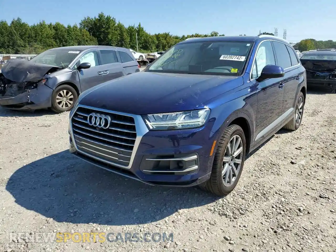 2 Photograph of a damaged car WA1LHAF73KD029157 AUDI Q7 2019