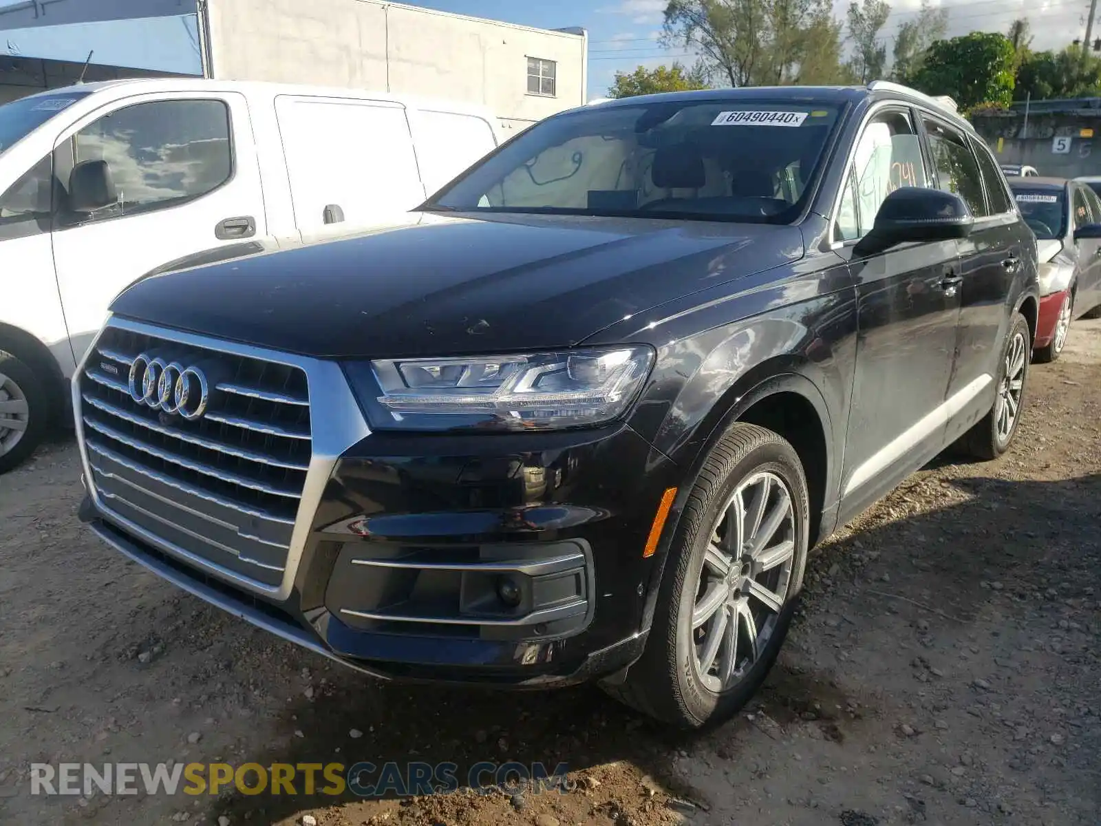 2 Photograph of a damaged car WA1LHAF74KD036005 AUDI Q7 2019