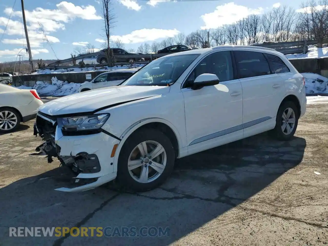 1 Фотография поврежденного автомобиля WA1LHAF75KD021559 AUDI Q7 2019