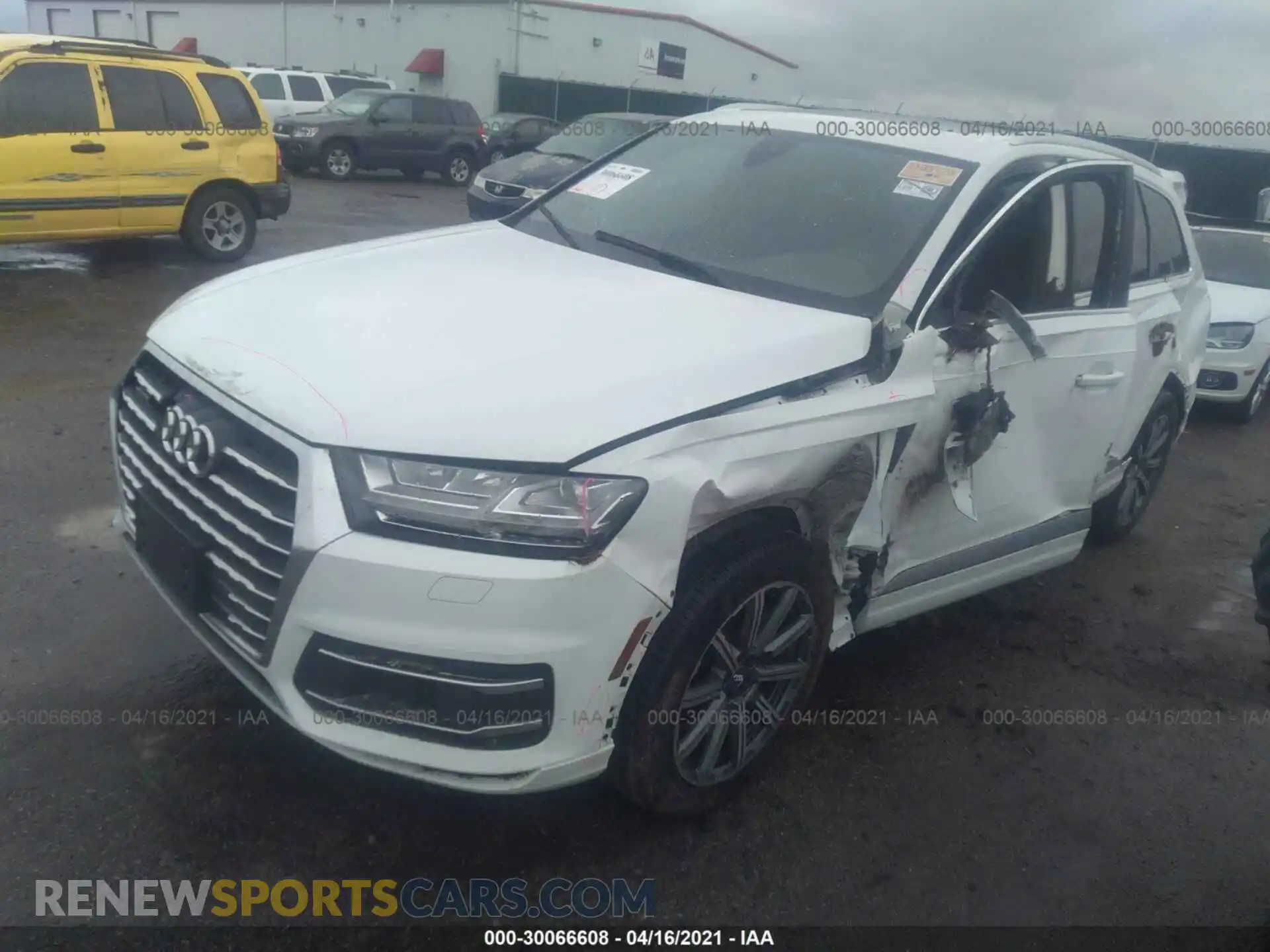 2 Photograph of a damaged car WA1LHAF75KD030715 AUDI Q7 2019