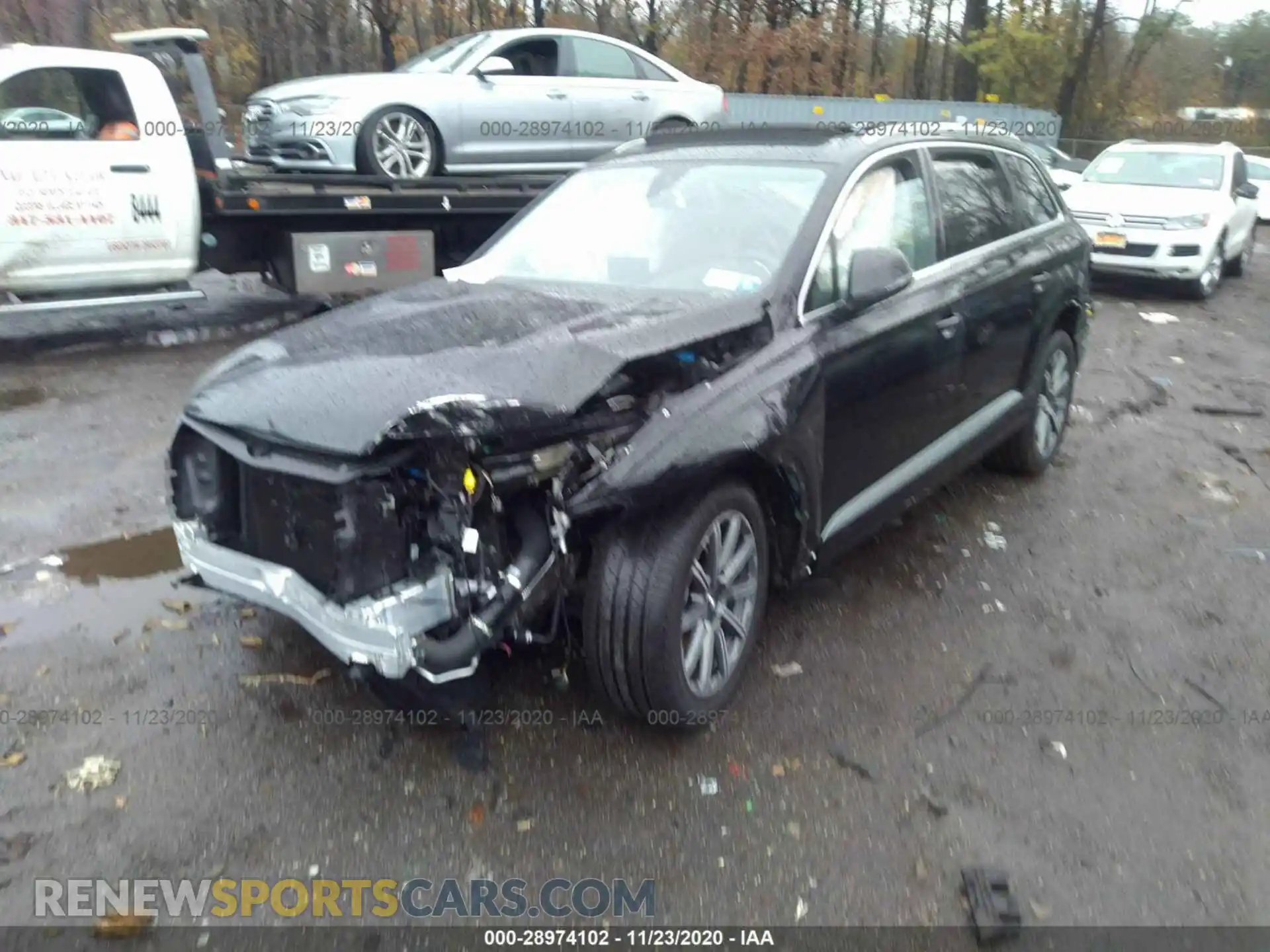 2 Photograph of a damaged car WA1LHAF76KD019254 AUDI Q7 2019