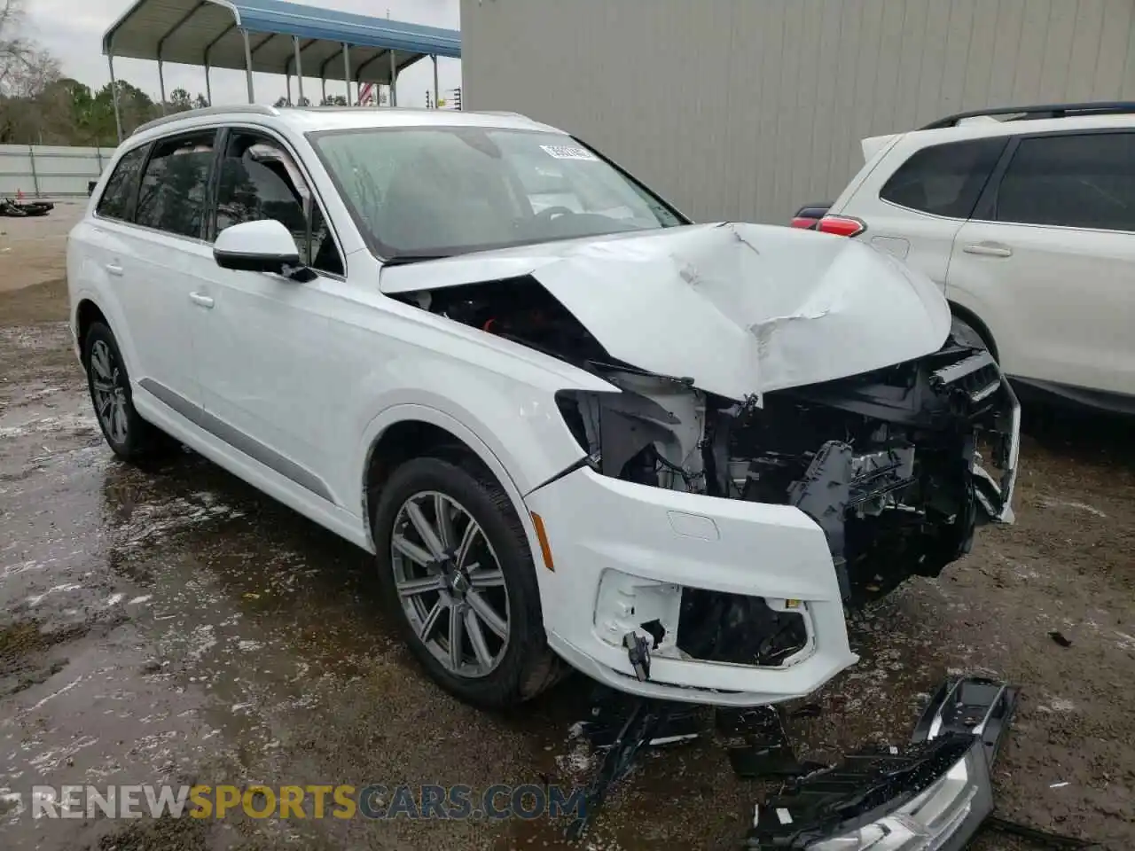 1 fotografías del automóvil dañado WA1LHAF76KD041996 AUDI Q7 2019