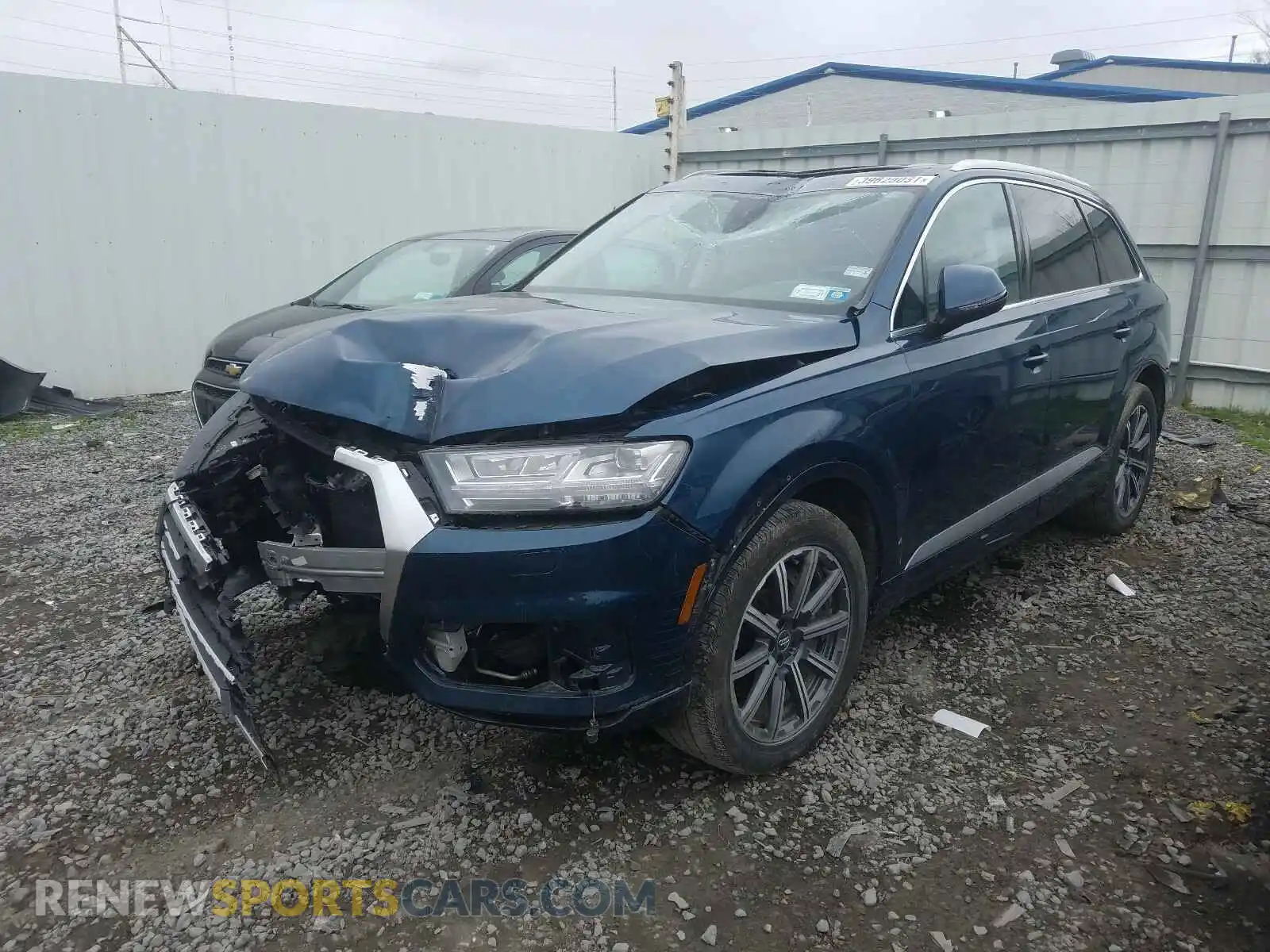 2 Photograph of a damaged car WA1LHAF77KD021188 AUDI Q7 2019