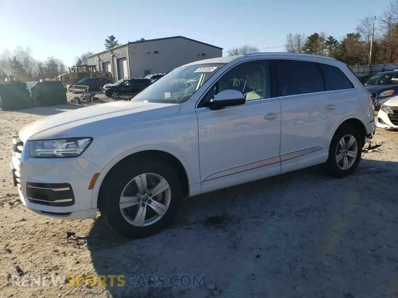 1 Photograph of a damaged car WA1LHAF77KD025564 AUDI Q7 2019