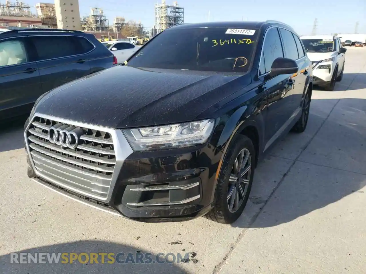 2 Photograph of a damaged car WA1LHAF78KD031891 AUDI Q7 2019