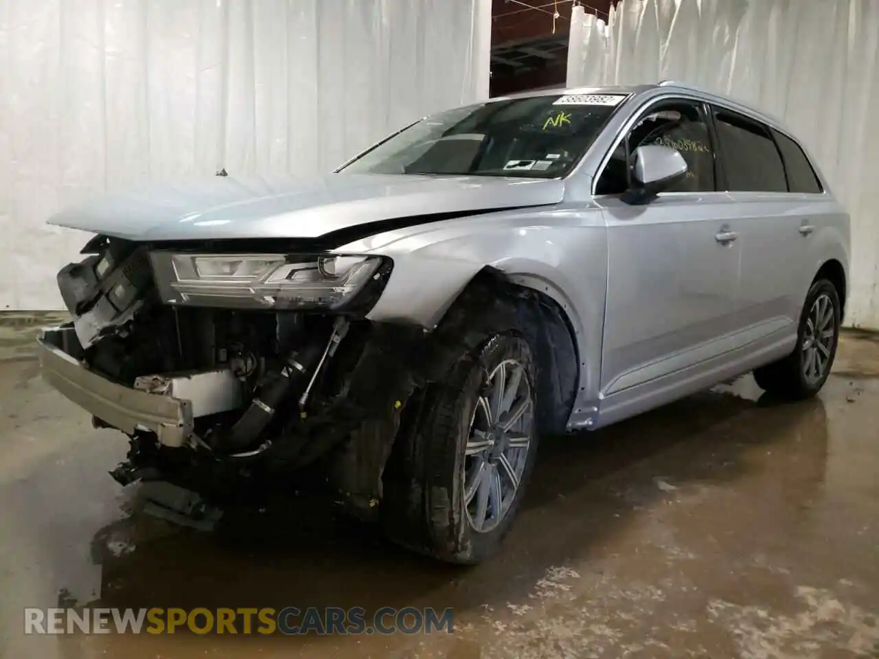 2 Photograph of a damaged car WA1LHAF78KD042194 AUDI Q7 2019