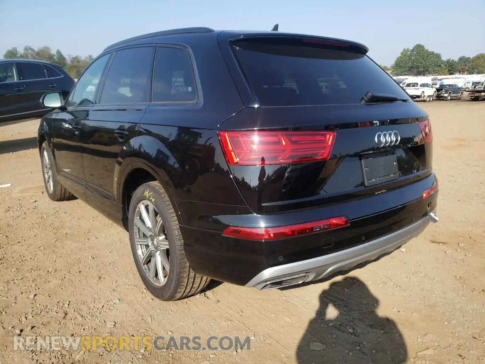 3 fotografías del automóvil dañado WA1LHAF7XKD042830 AUDI Q7 2019