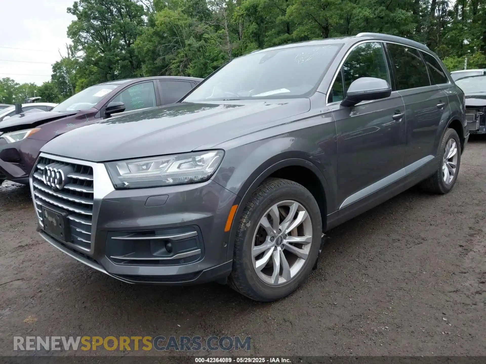 2 Фотография поврежденного автомобиля WA1LHBF75KD028291 AUDI Q7 2019