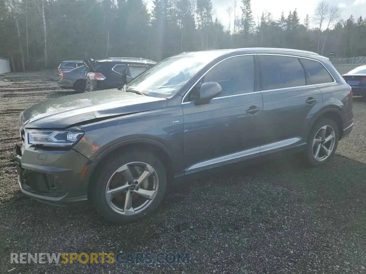 1 Photograph of a damaged car WA1MAAF76KD015973 AUDI Q7 2019