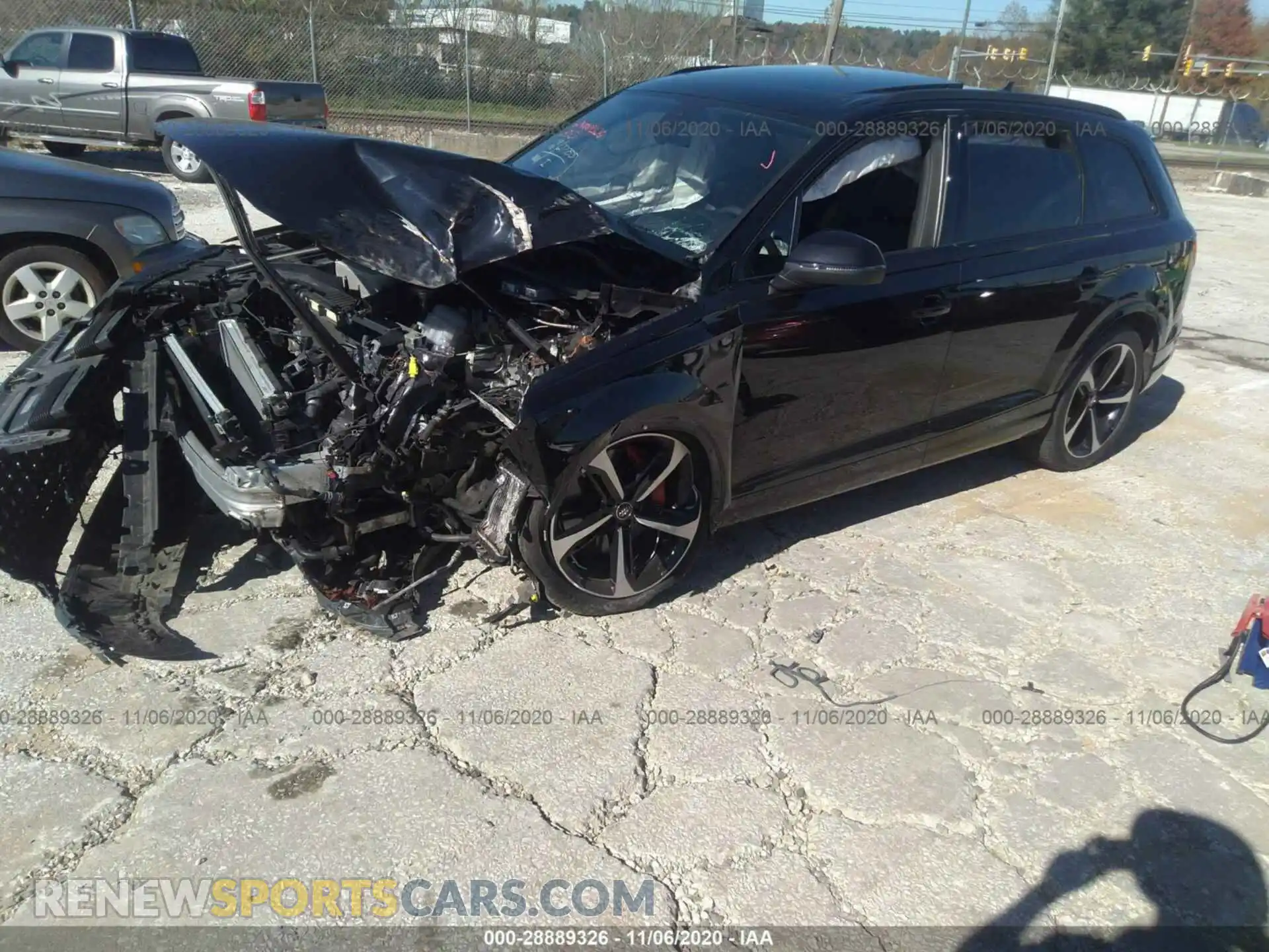 2 Photograph of a damaged car WA1VAAF70KD017660 AUDI Q7 2019