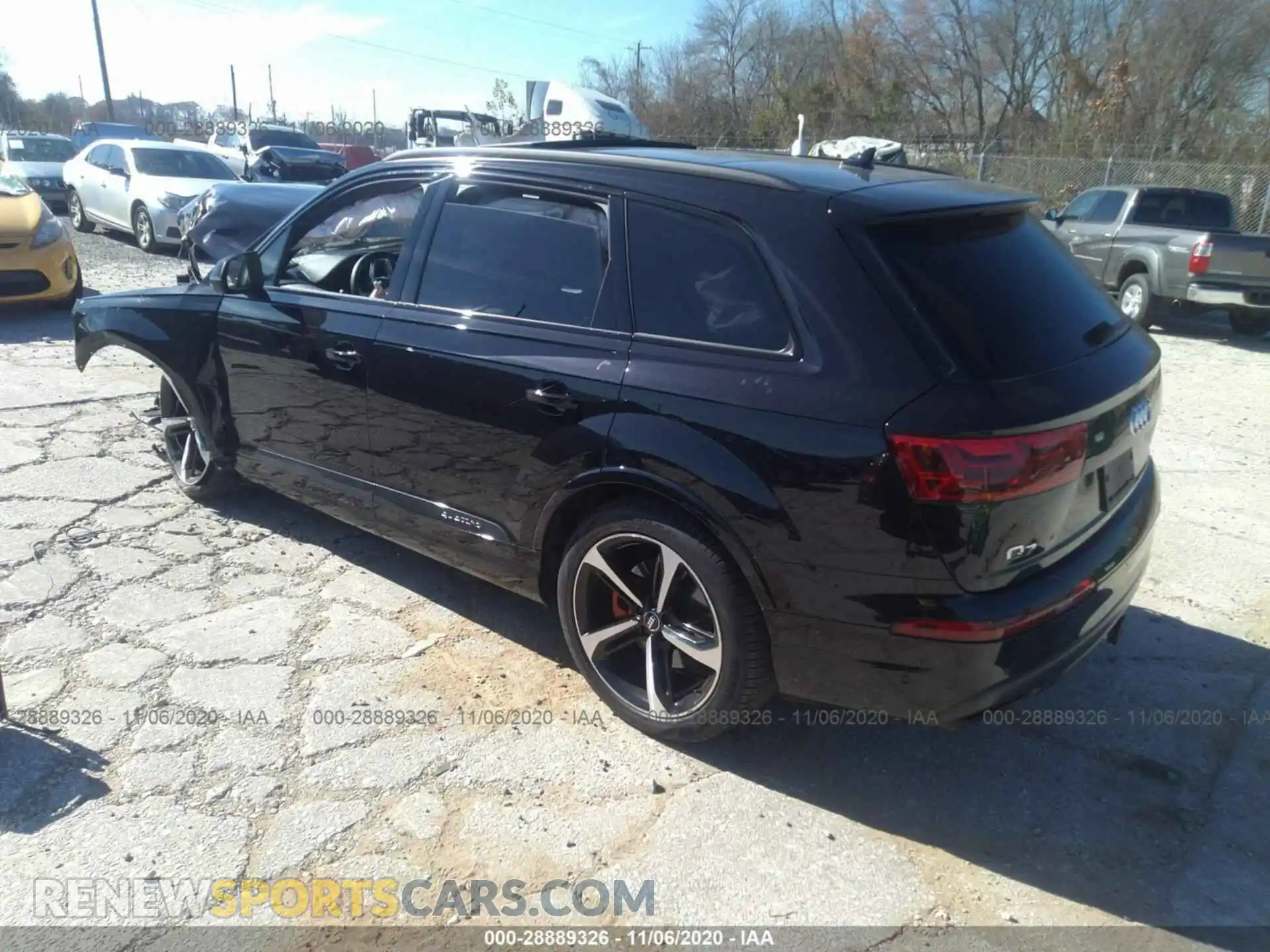 3 Photograph of a damaged car WA1VAAF70KD017660 AUDI Q7 2019
