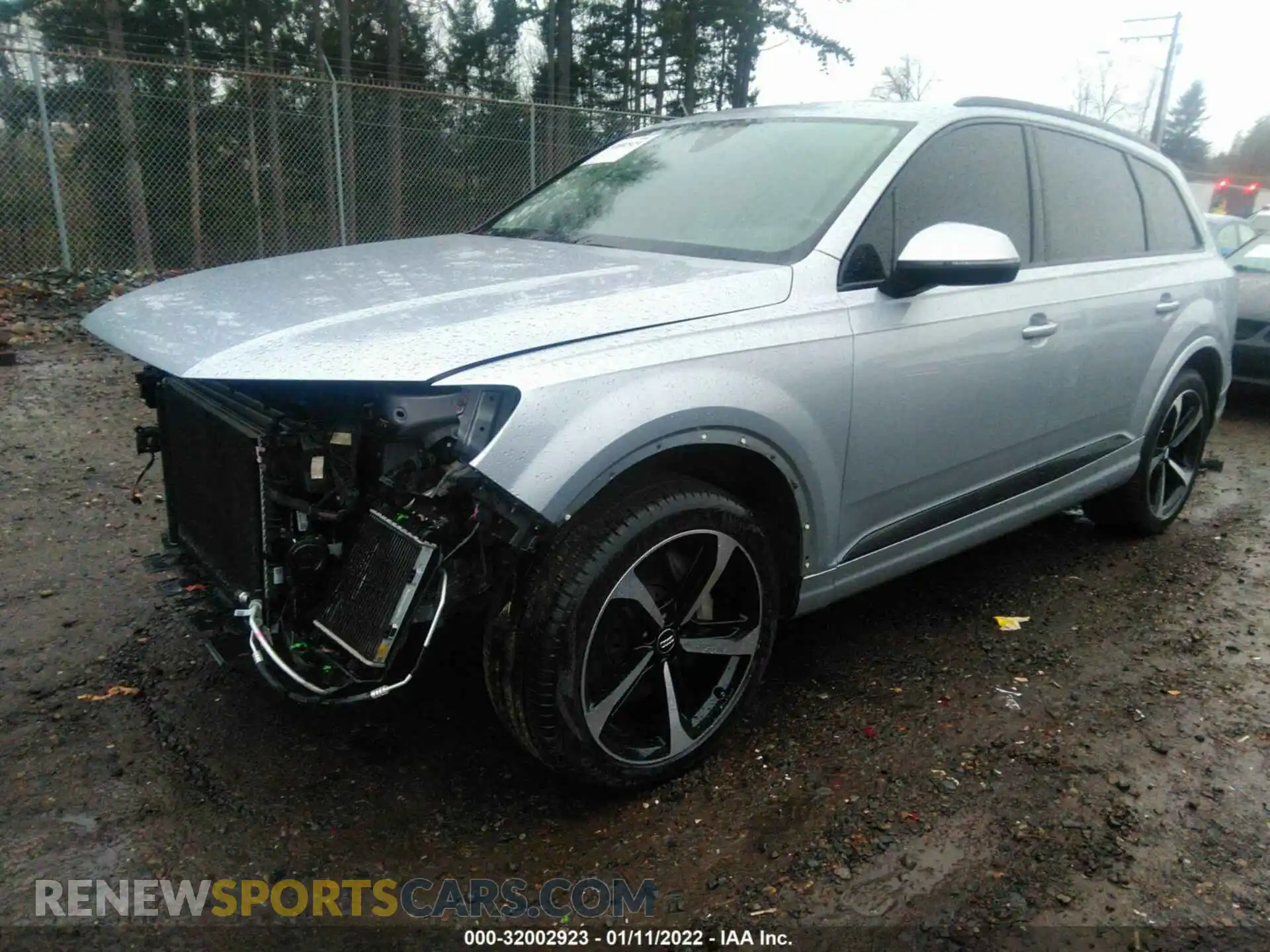 2 Photograph of a damaged car WA1VAAF70KD022390 AUDI Q7 2019