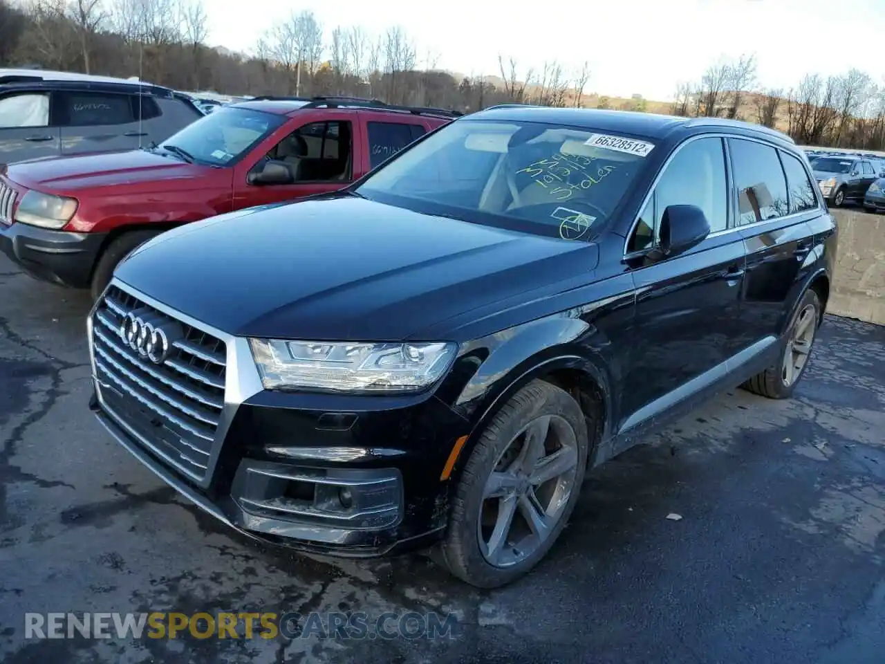 2 Photograph of a damaged car WA1VAAF71KD014119 AUDI Q7 2019
