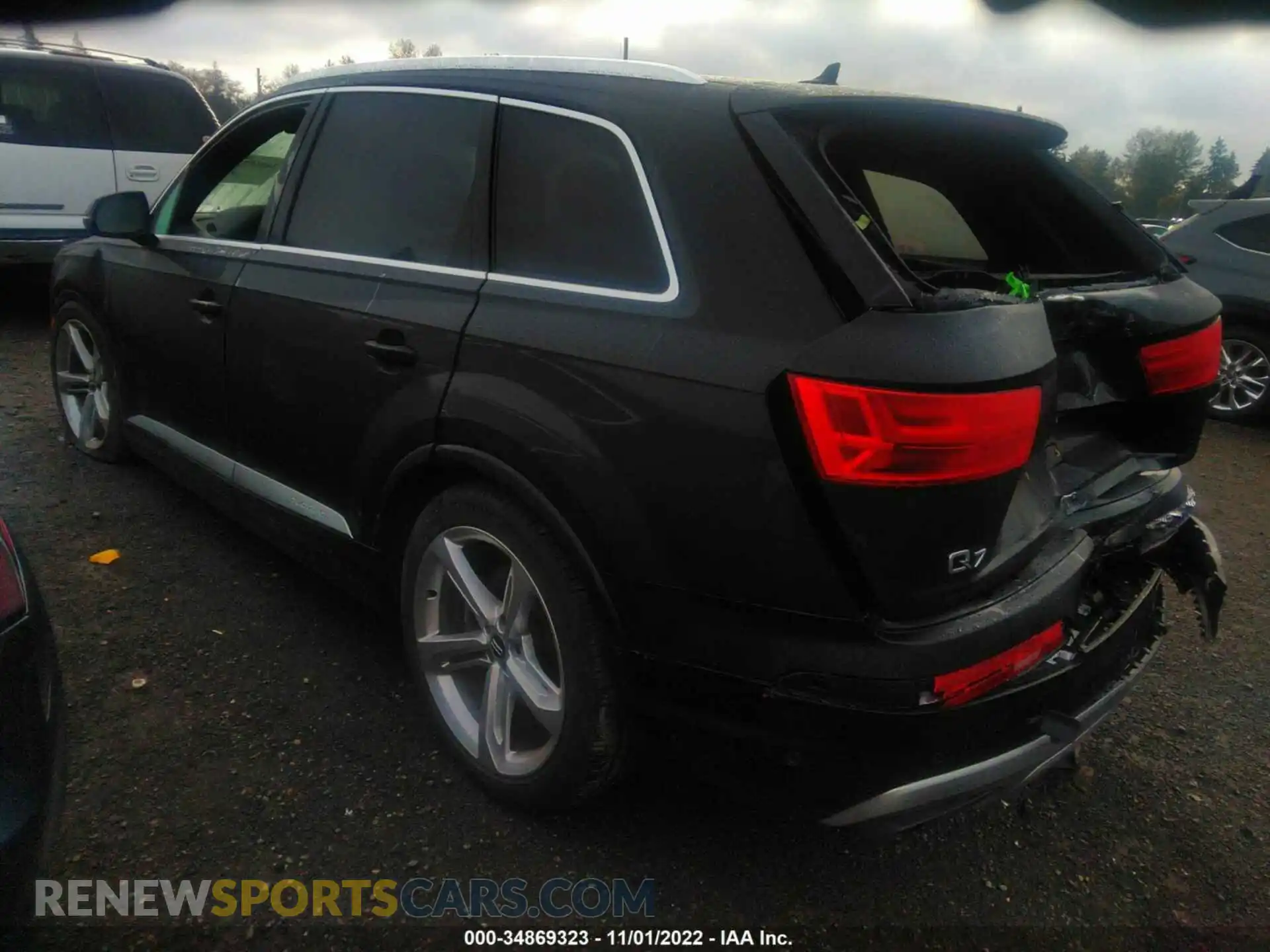 3 Photograph of a damaged car WA1VAAF72KD019670 AUDI Q7 2019