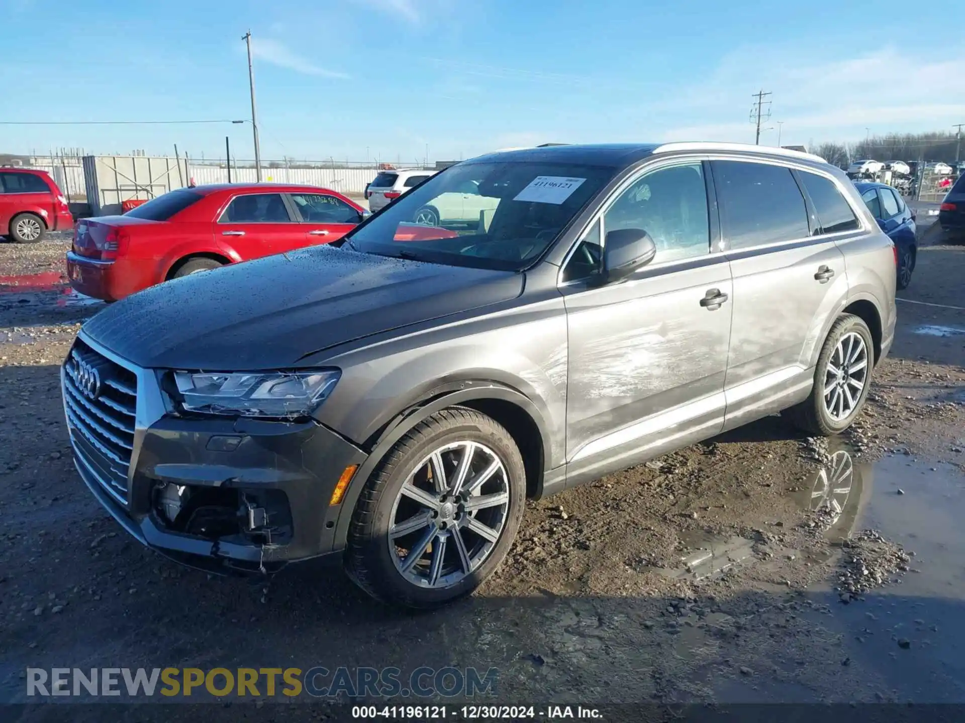 2 Фотография поврежденного автомобиля WA1VAAF72KD038641 AUDI Q7 2019