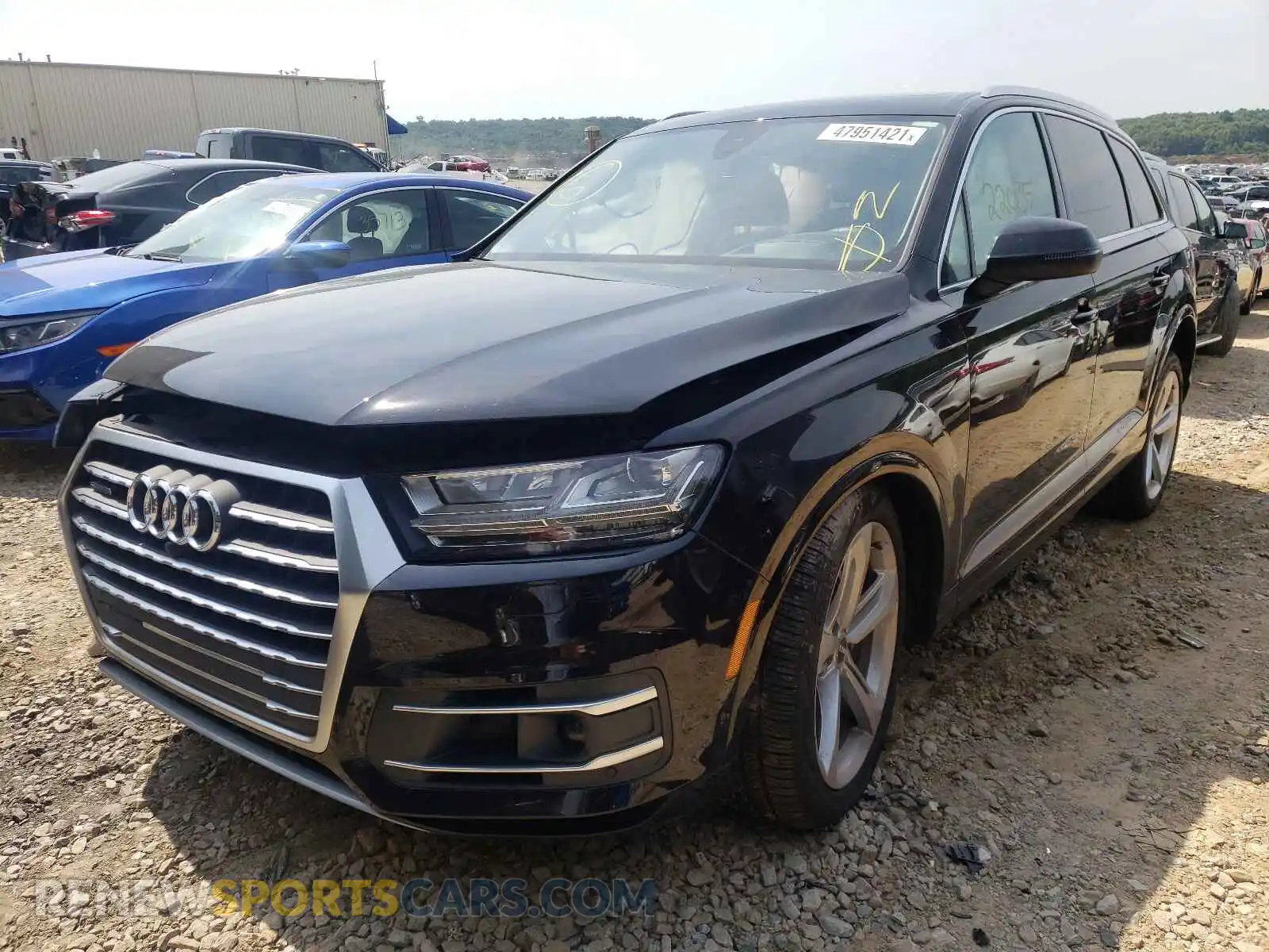 2 Photograph of a damaged car WA1VAAF74KD016785 AUDI Q7 2019