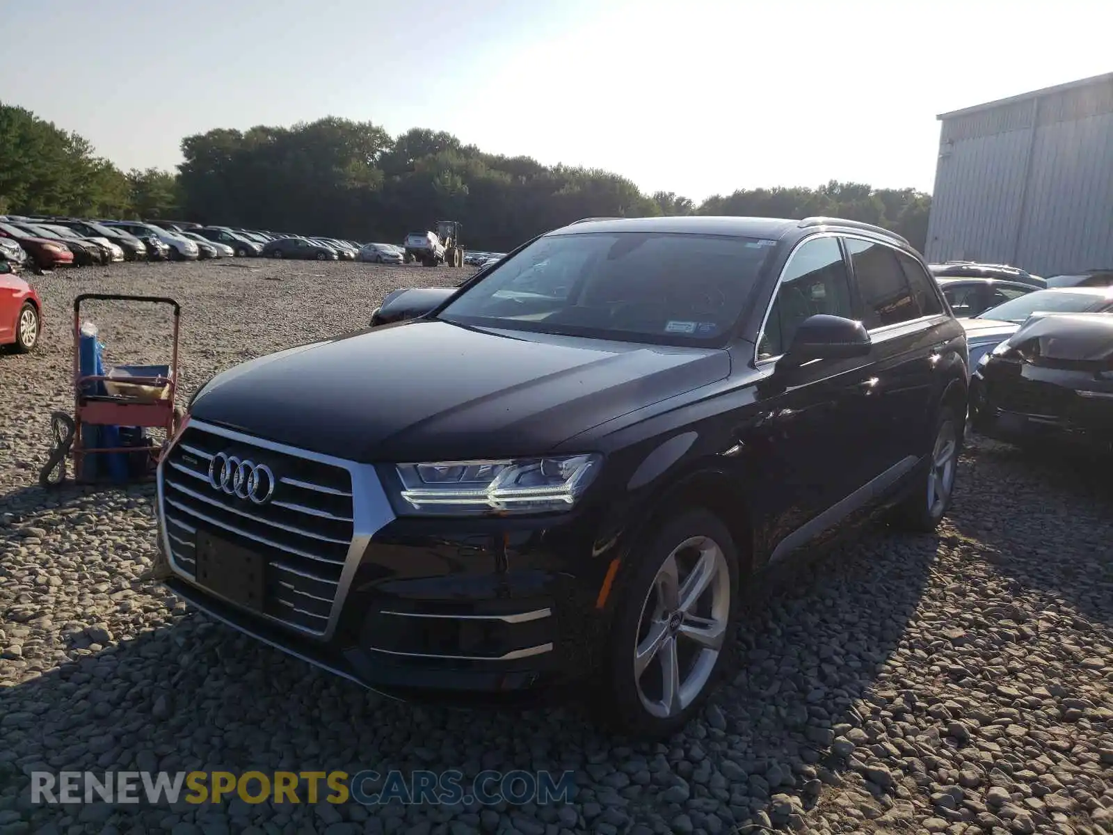 2 Photograph of a damaged car WA1VAAF74KD021677 AUDI Q7 2019