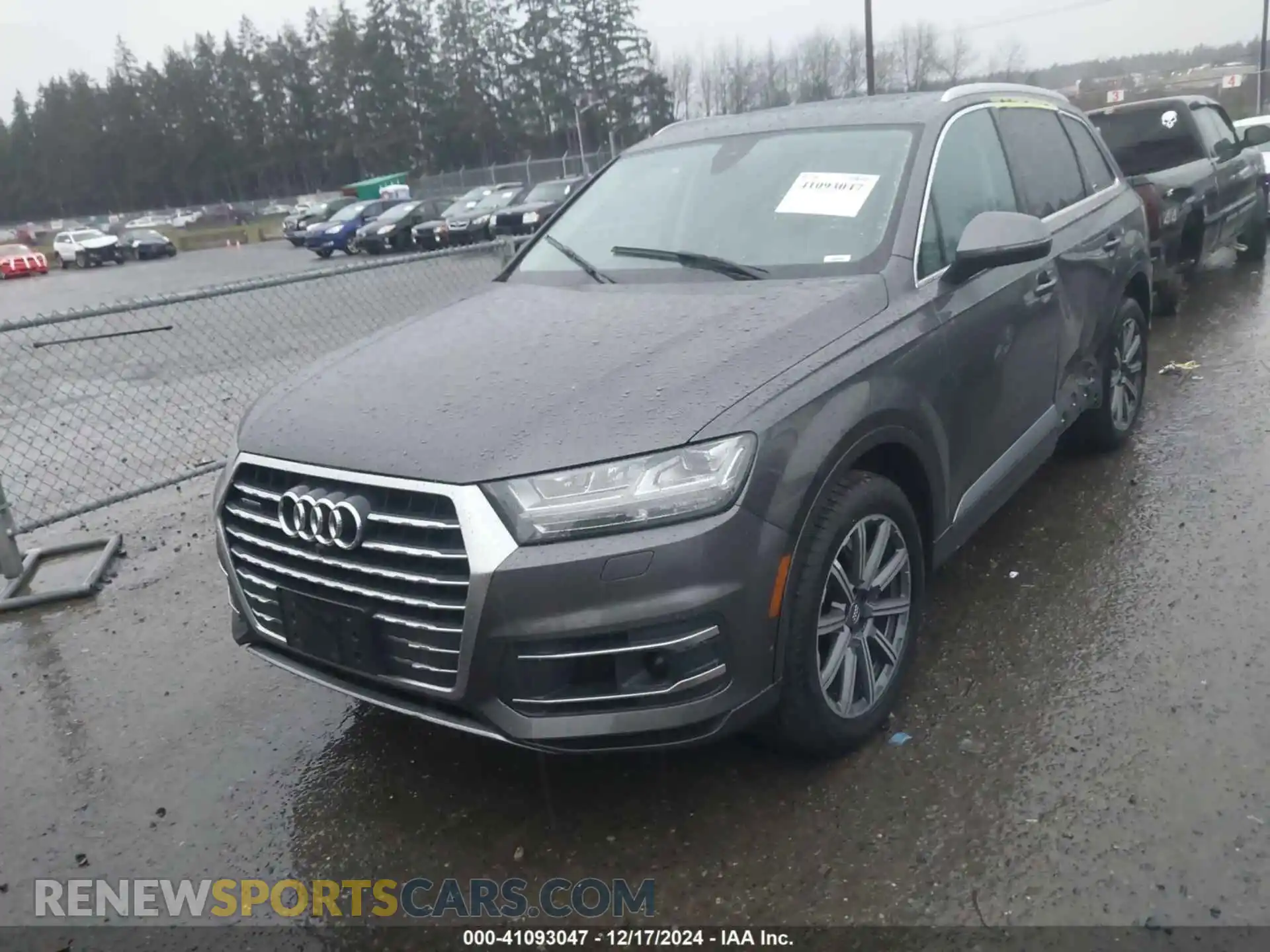 2 Photograph of a damaged car WA1VAAF75KD031828 AUDI Q7 2019