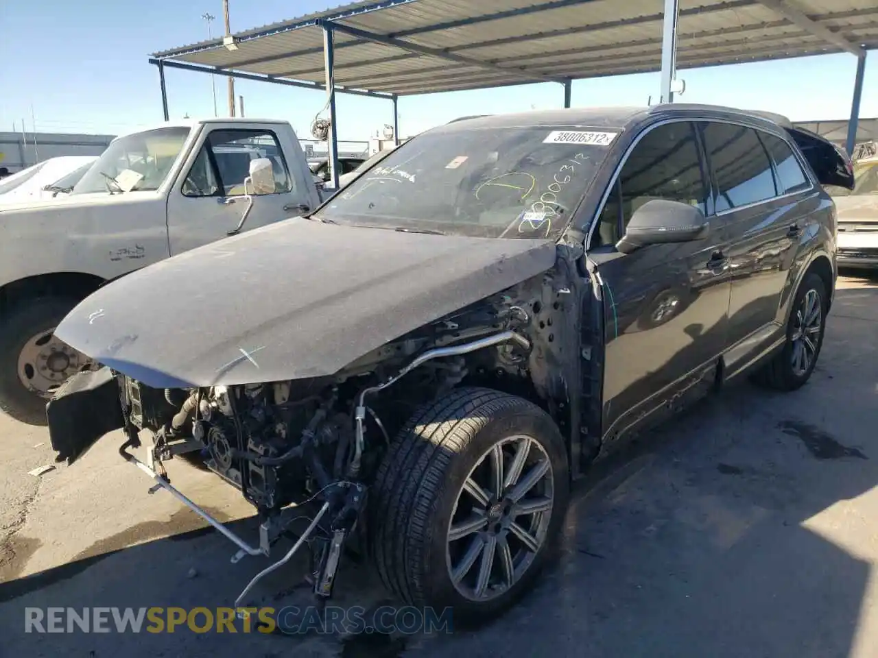 2 Photograph of a damaged car WA1VAAF76KD004489 AUDI Q7 2019