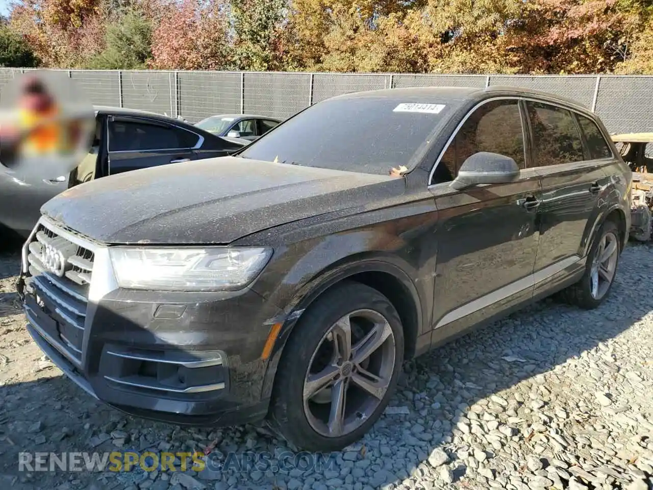 1 fotografías del automóvil dañado WA1VAAF76KD010356 AUDI Q7 2019