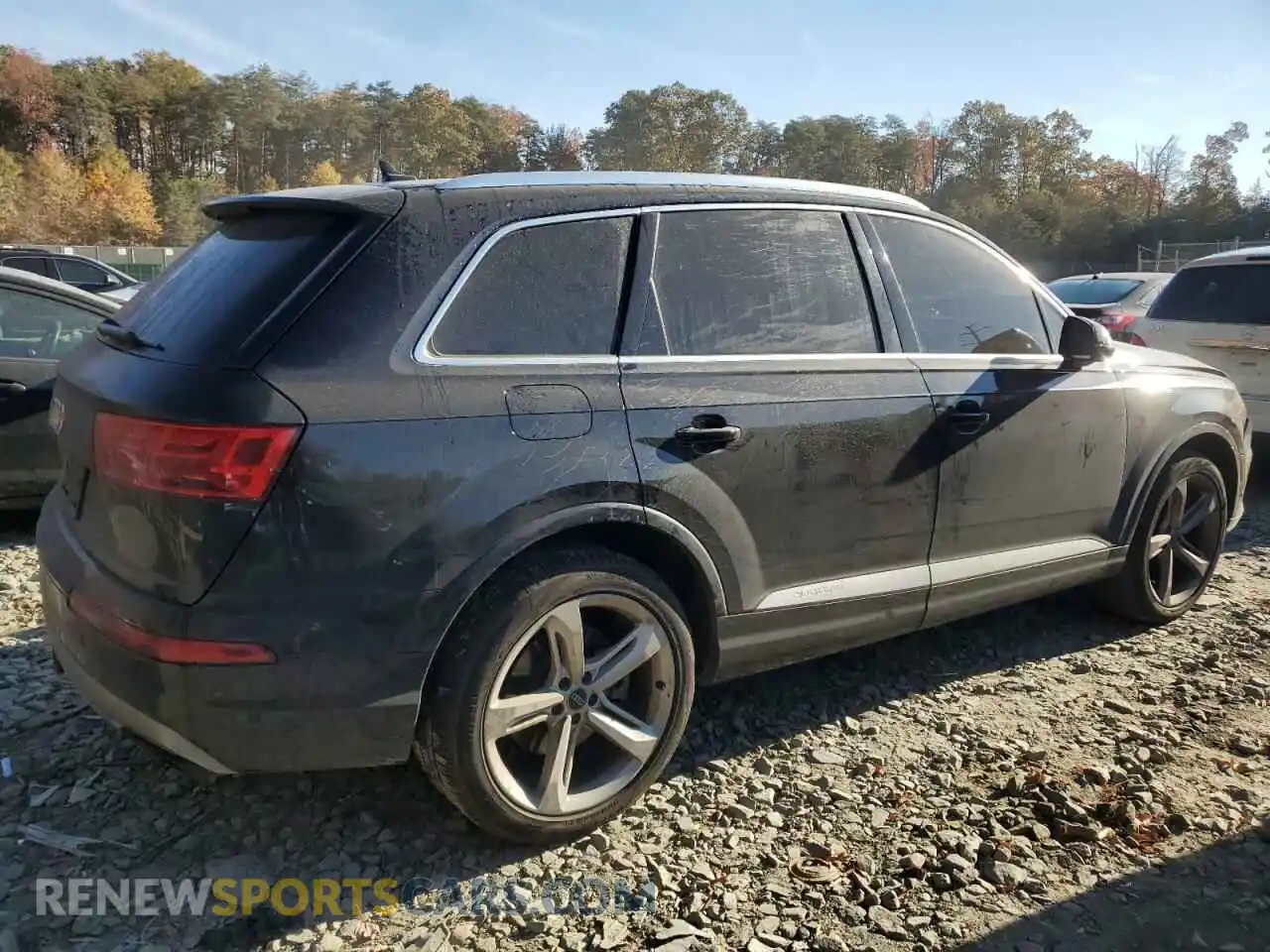 3 fotografías del automóvil dañado WA1VAAF76KD010356 AUDI Q7 2019