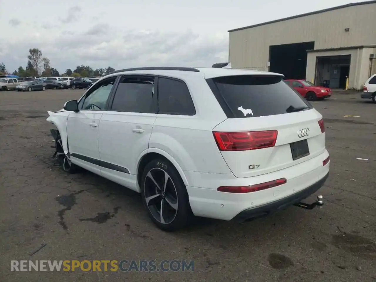 3 Photograph of a damaged car WA1VAAF79KD009721 AUDI Q7 2019
