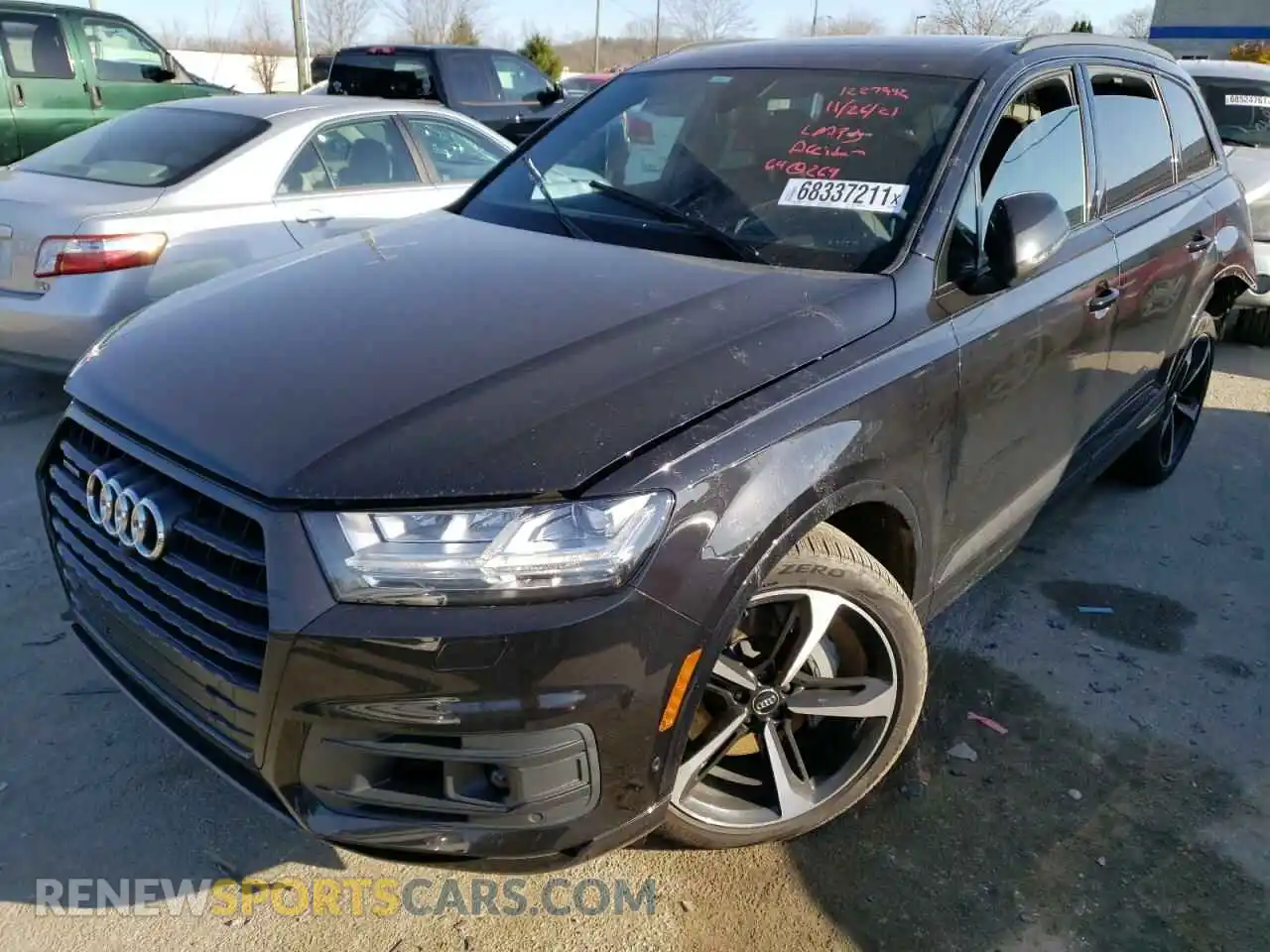 2 Photograph of a damaged car WA1VAAF79KD025899 AUDI Q7 2019