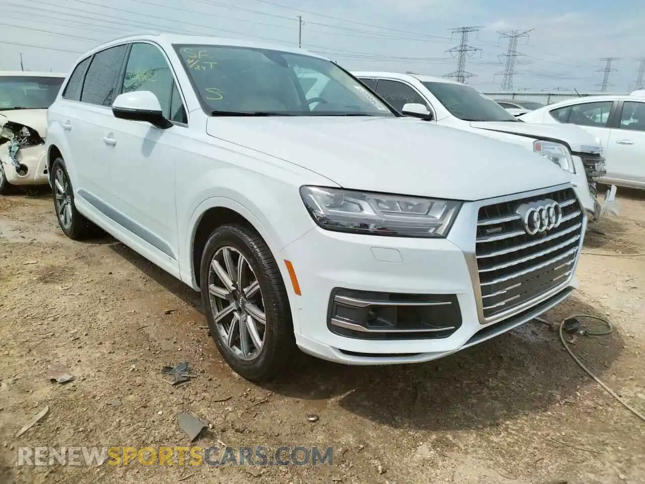 1 Photograph of a damaged car WA1VAAF7XKD004463 AUDI Q7 2019