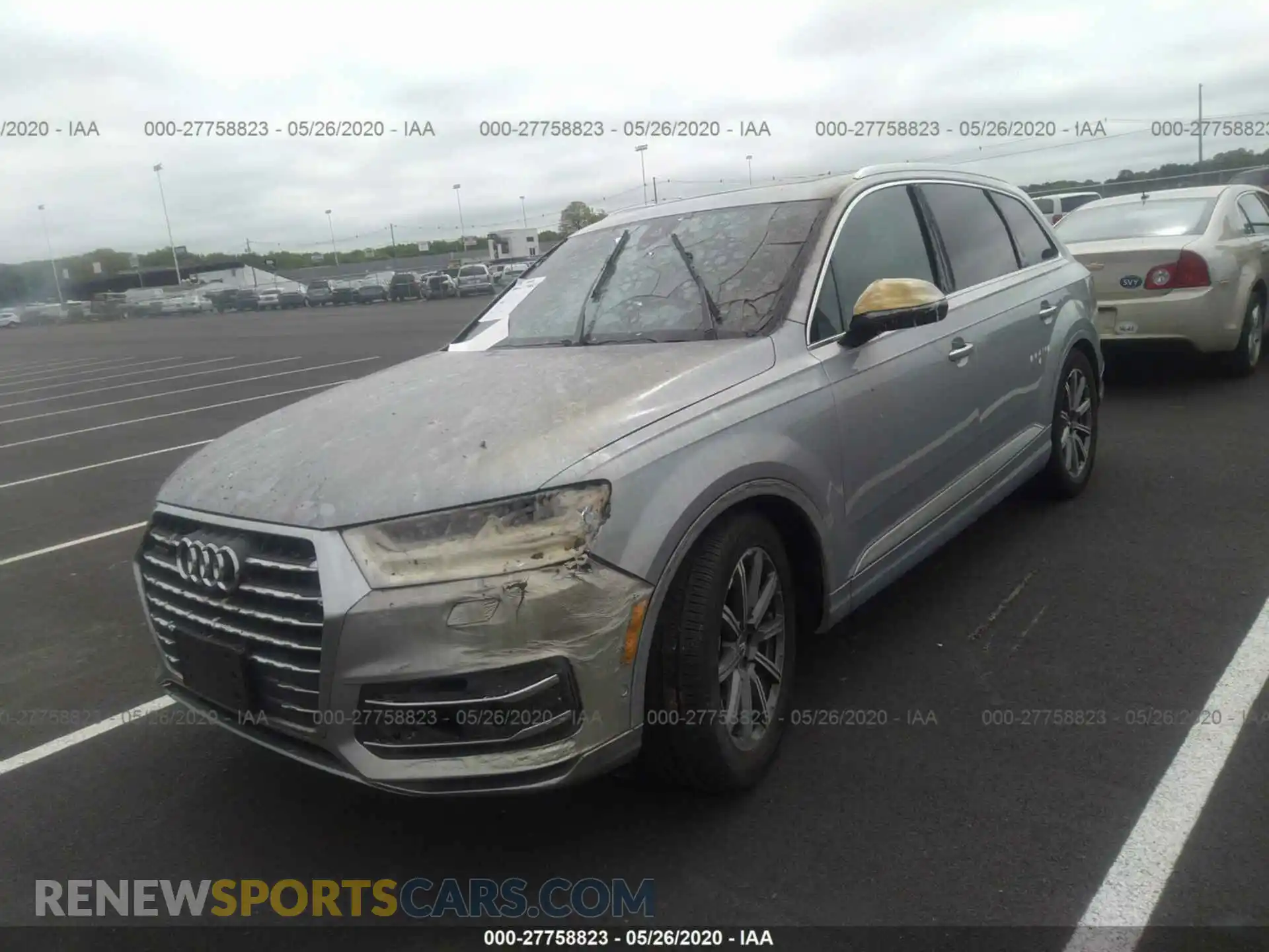 2 Photograph of a damaged car WA1VAAF7XKD005760 AUDI Q7 2019