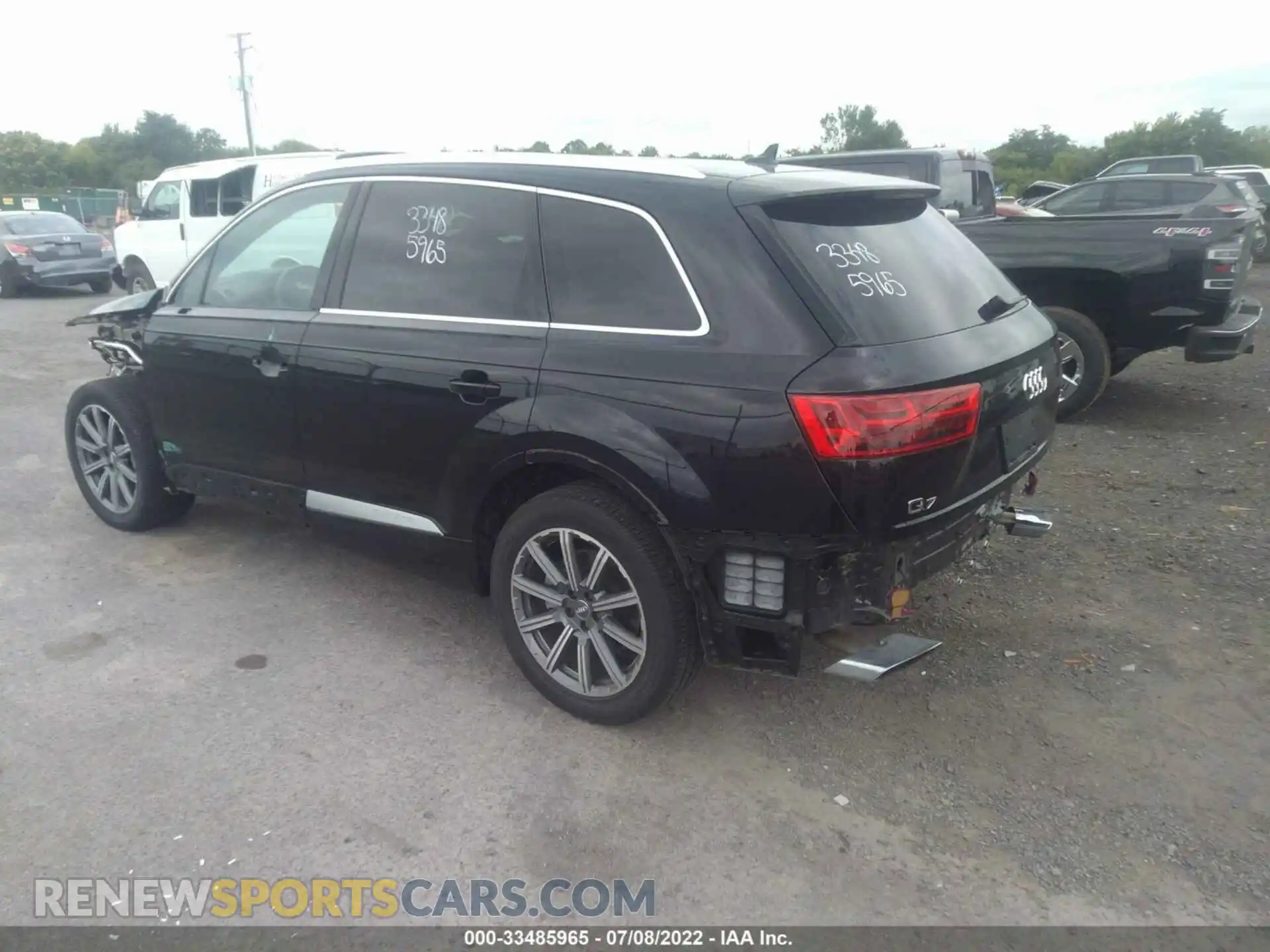 3 Photograph of a damaged car WA1VABF76KD005258 AUDI Q7 2019