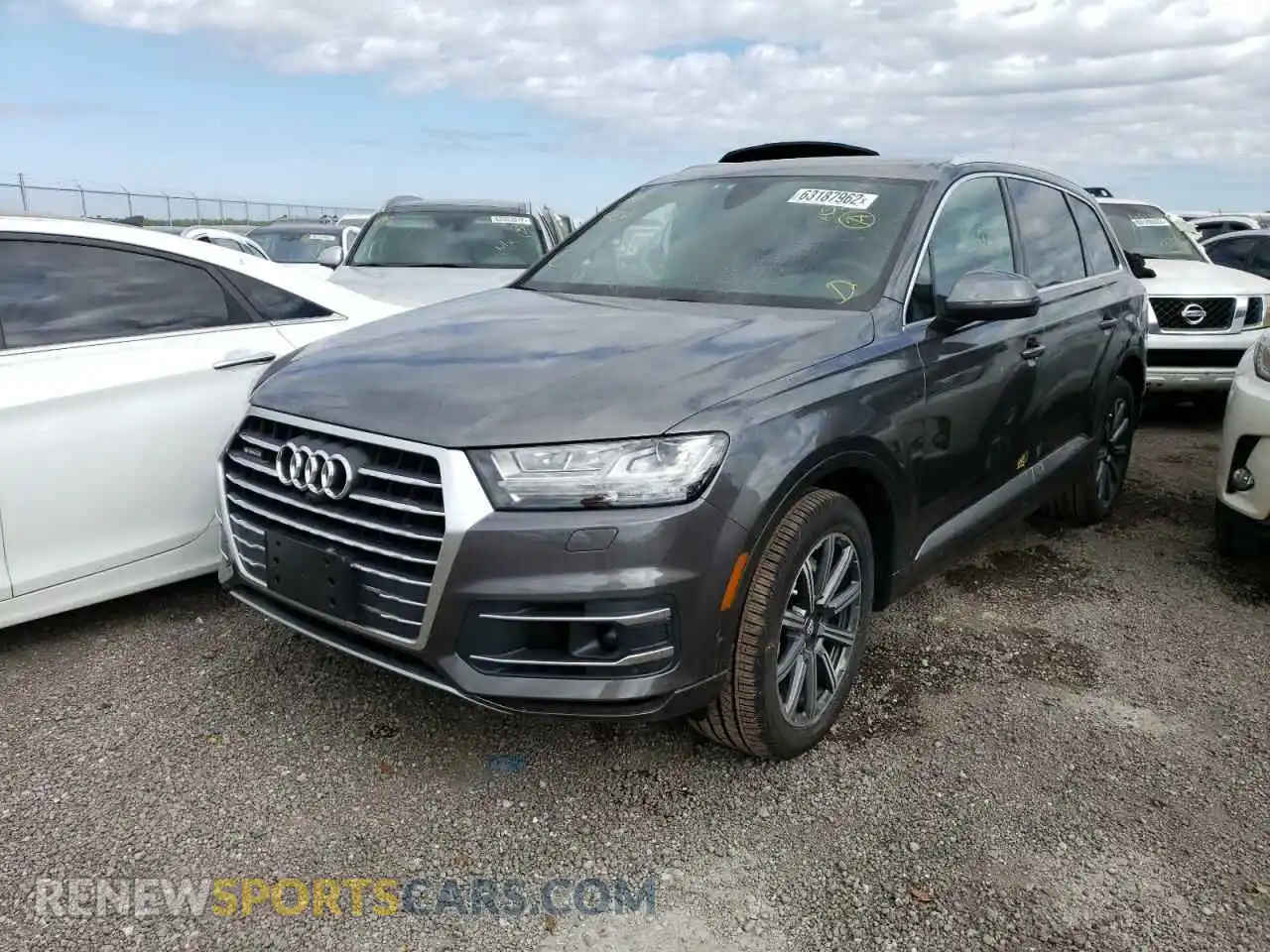 2 Photograph of a damaged car WA1VABF76KD040219 AUDI Q7 2019