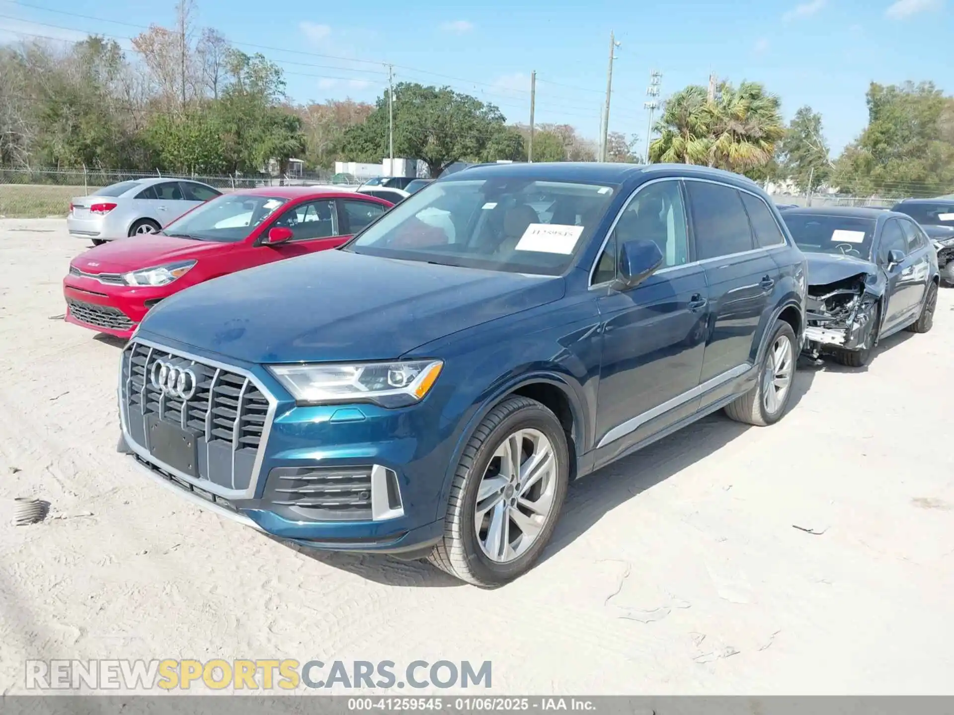 2 Photograph of a damaged car WA1AJAF75LD011384 AUDI Q7 2020