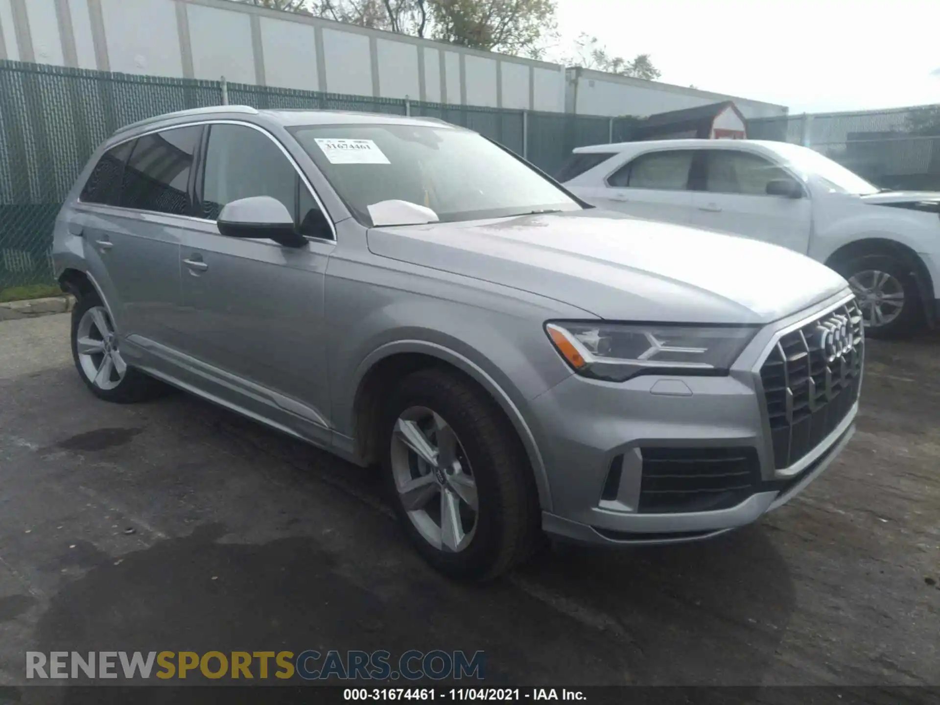 1 Photograph of a damaged car WA1AJAF78LD008303 AUDI Q7 2020