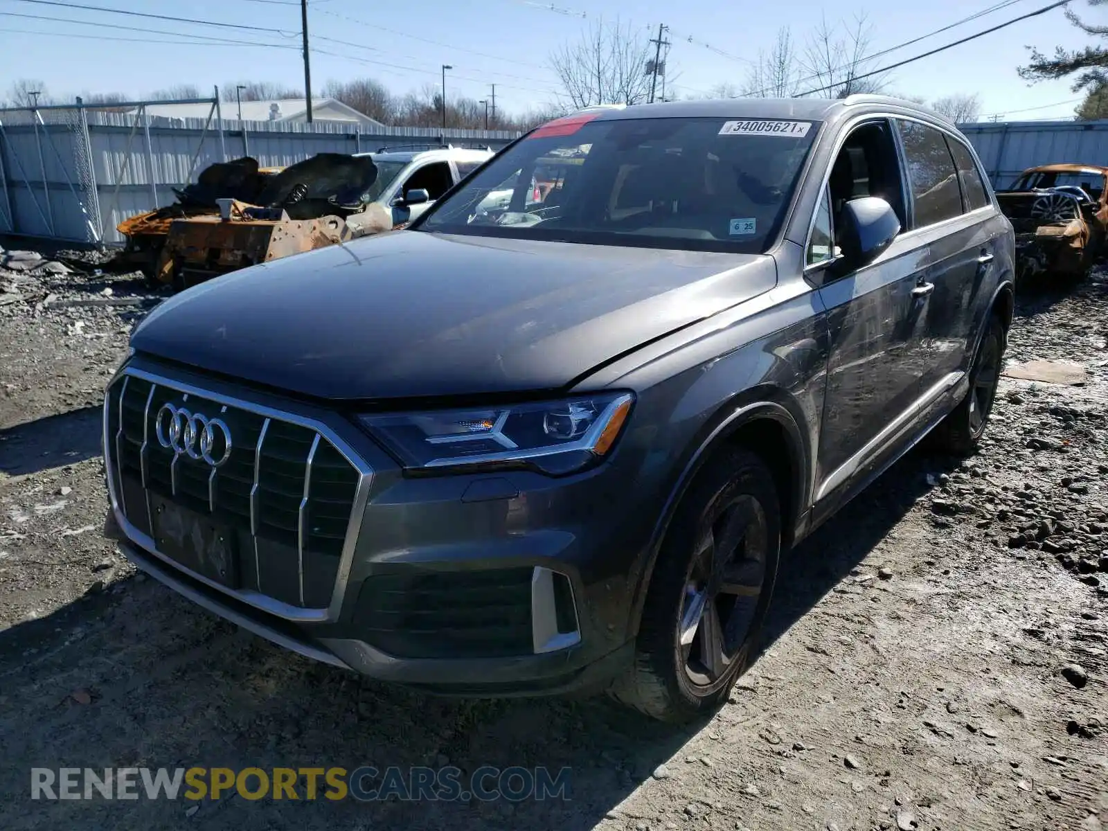 2 Photograph of a damaged car WA1AJAF79LD007141 AUDI Q7 2020