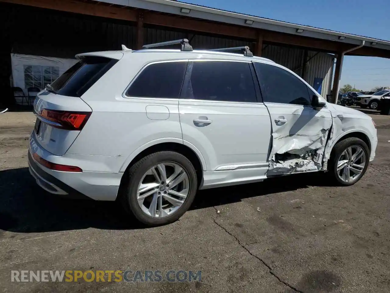 3 fotografías del automóvil dañado WA1AXAF70LD010822 AUDI Q7 2020