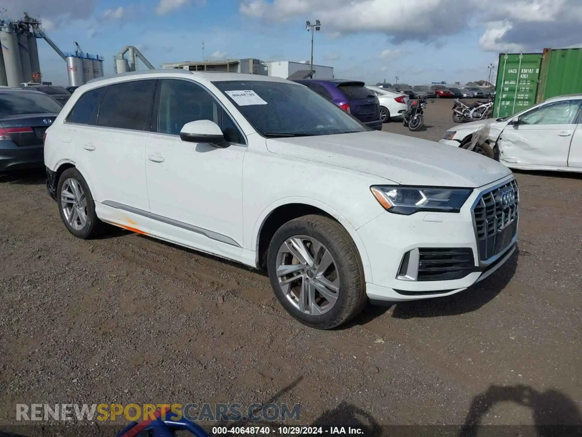 1 Фотография поврежденного автомобиля WA1AXAF73LD010703 AUDI Q7 2020