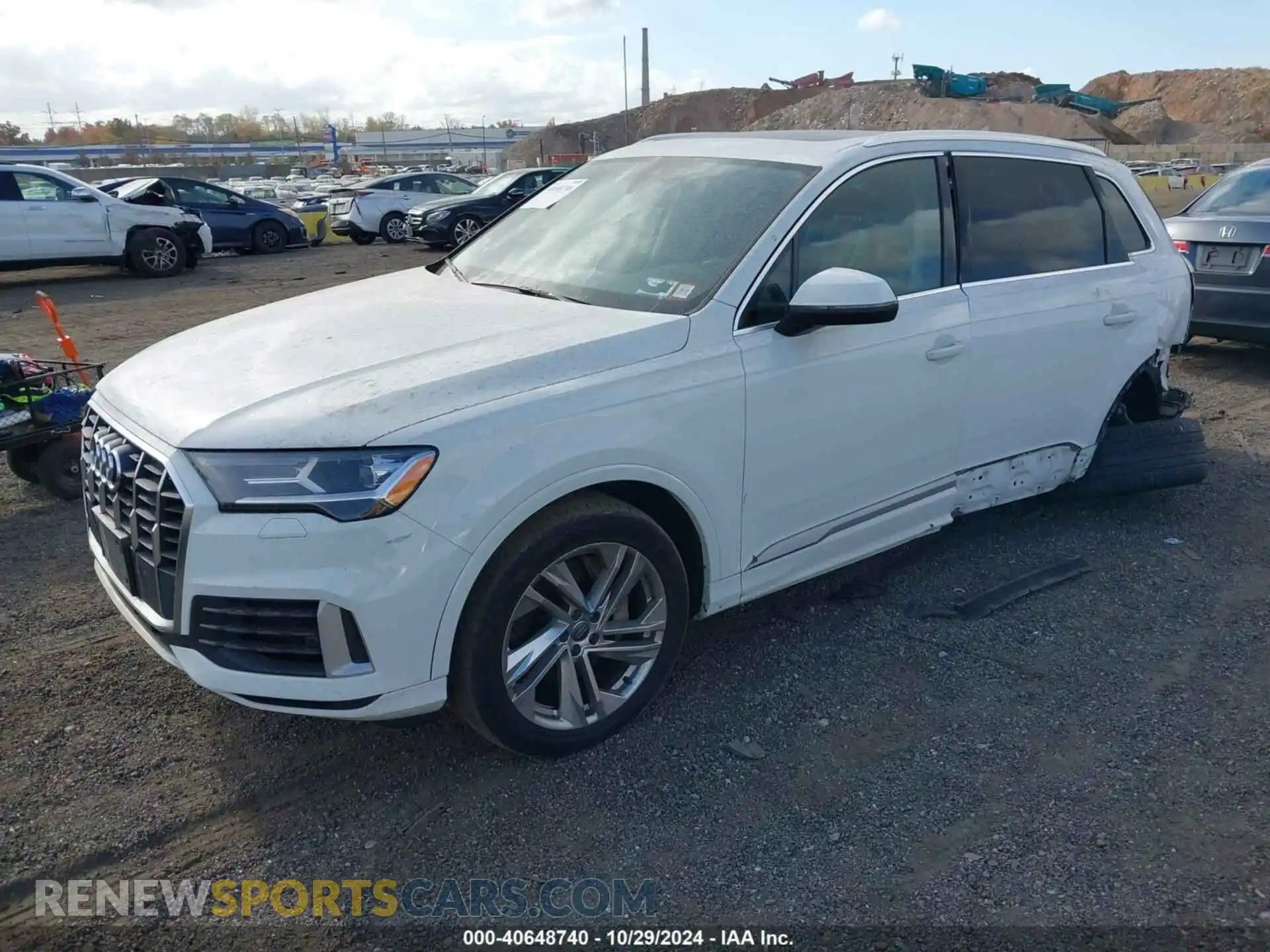 2 Фотография поврежденного автомобиля WA1AXAF73LD010703 AUDI Q7 2020