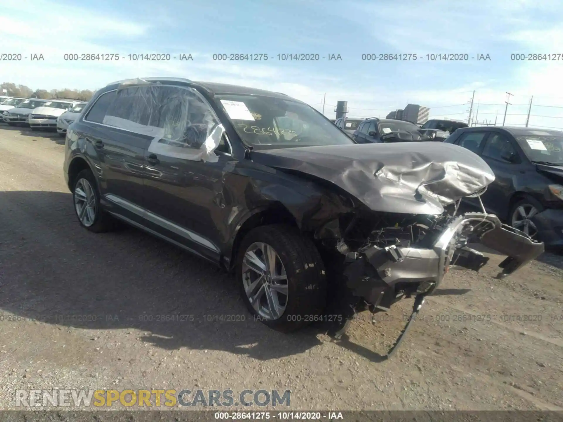 1 Photograph of a damaged car WA1LJAF70LD011527 AUDI Q7 2020