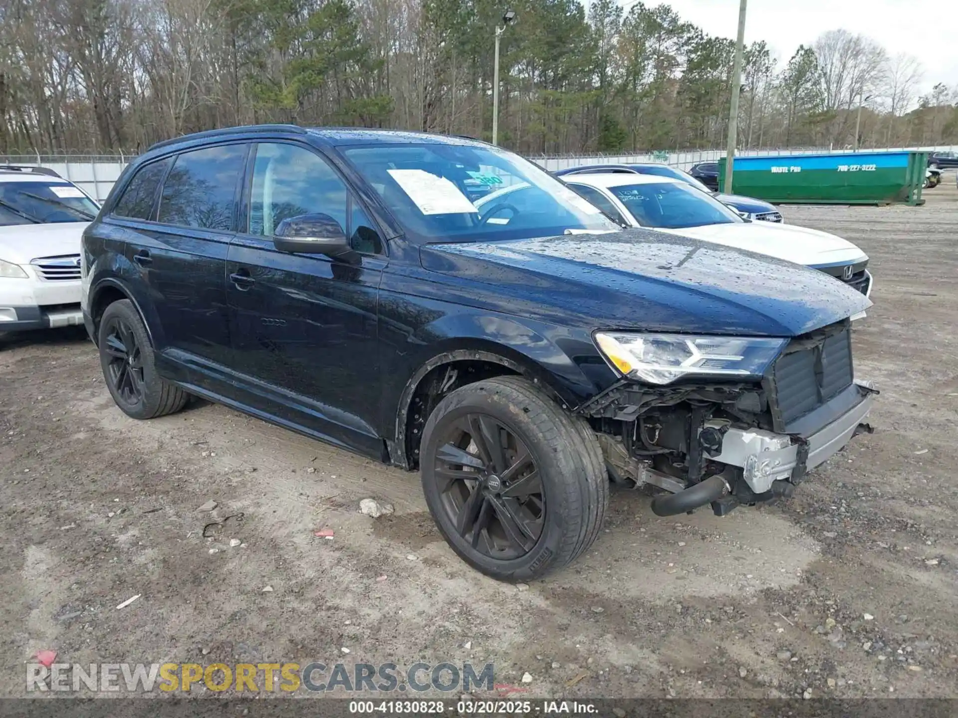 1 Photograph of a damaged car WA1LJAF74LD010610 AUDI Q7 2020