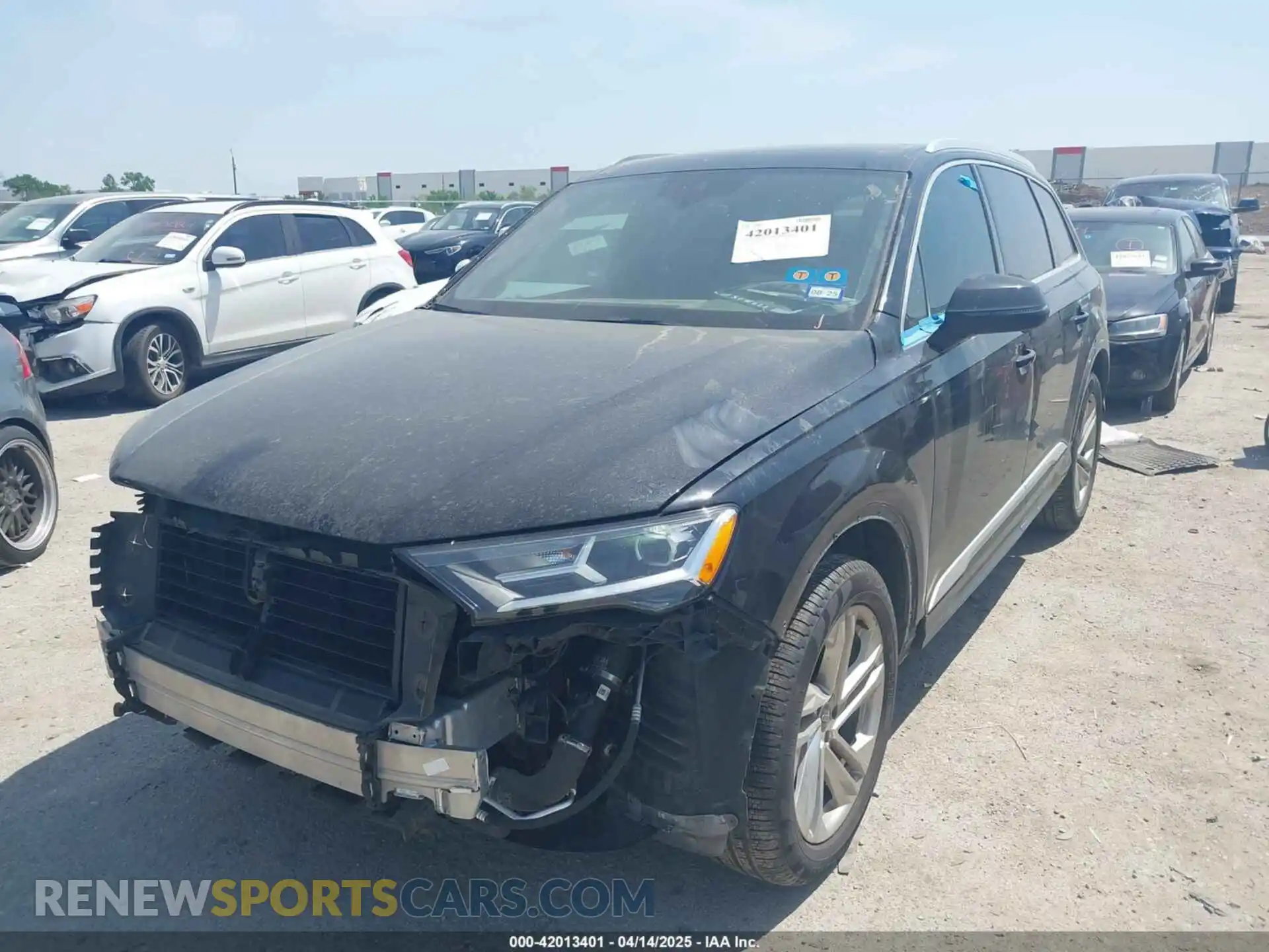 2 Photograph of a damaged car WA1LJAF76LD010317 AUDI Q7 2020