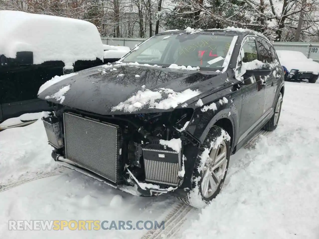 2 Photograph of a damaged car WA1LXAF70LD005337 AUDI Q7 2020