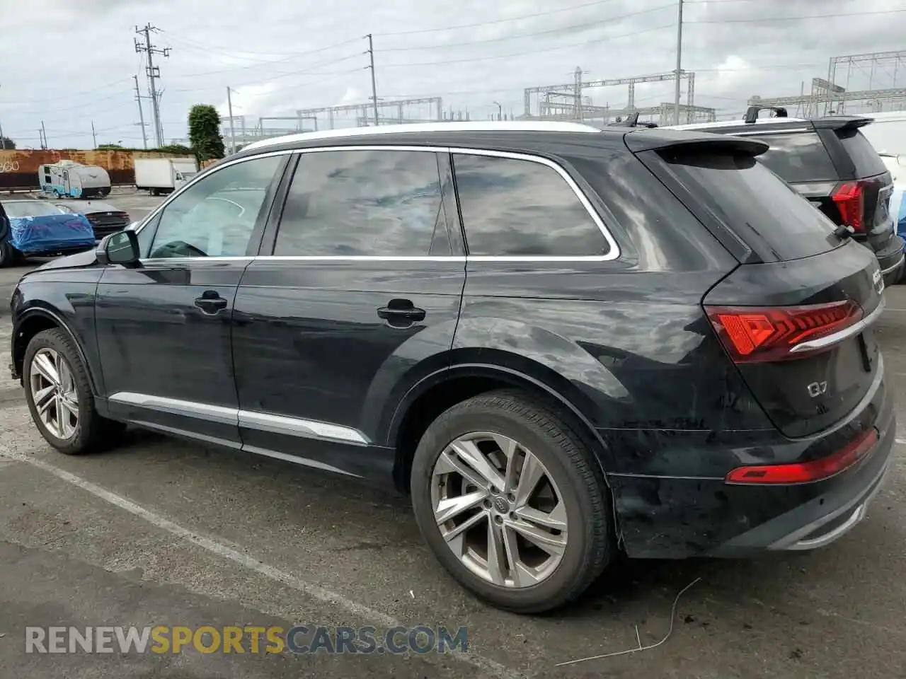 2 Фотография поврежденного автомобиля WA1LXAF71LD003404 AUDI Q7 2020